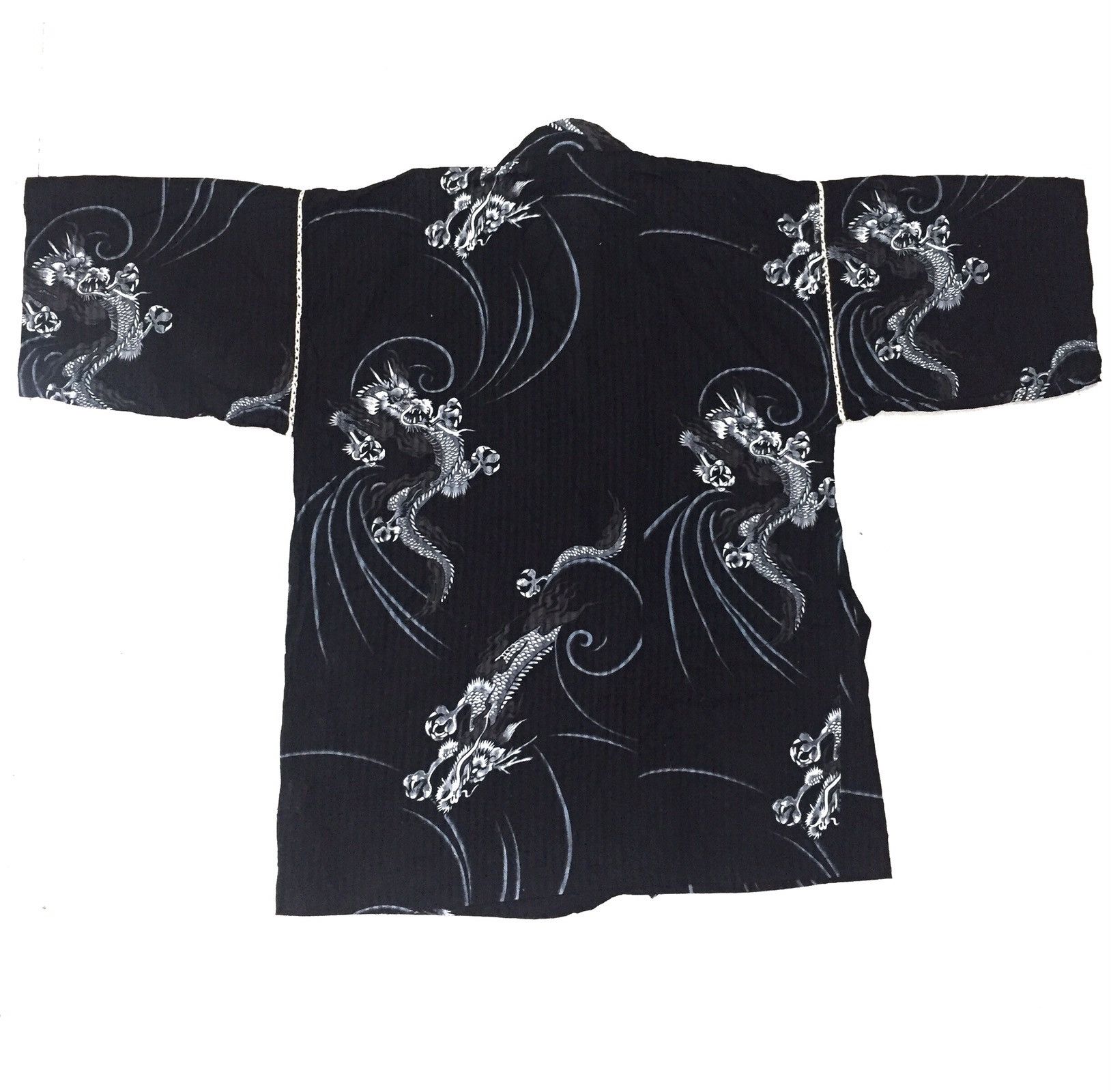 Japanese Brand Japanese Traditional Hanten Jacket Dragon Ice Japan Style Size US L / EU 52-54 / 3 - 8 Thumbnail