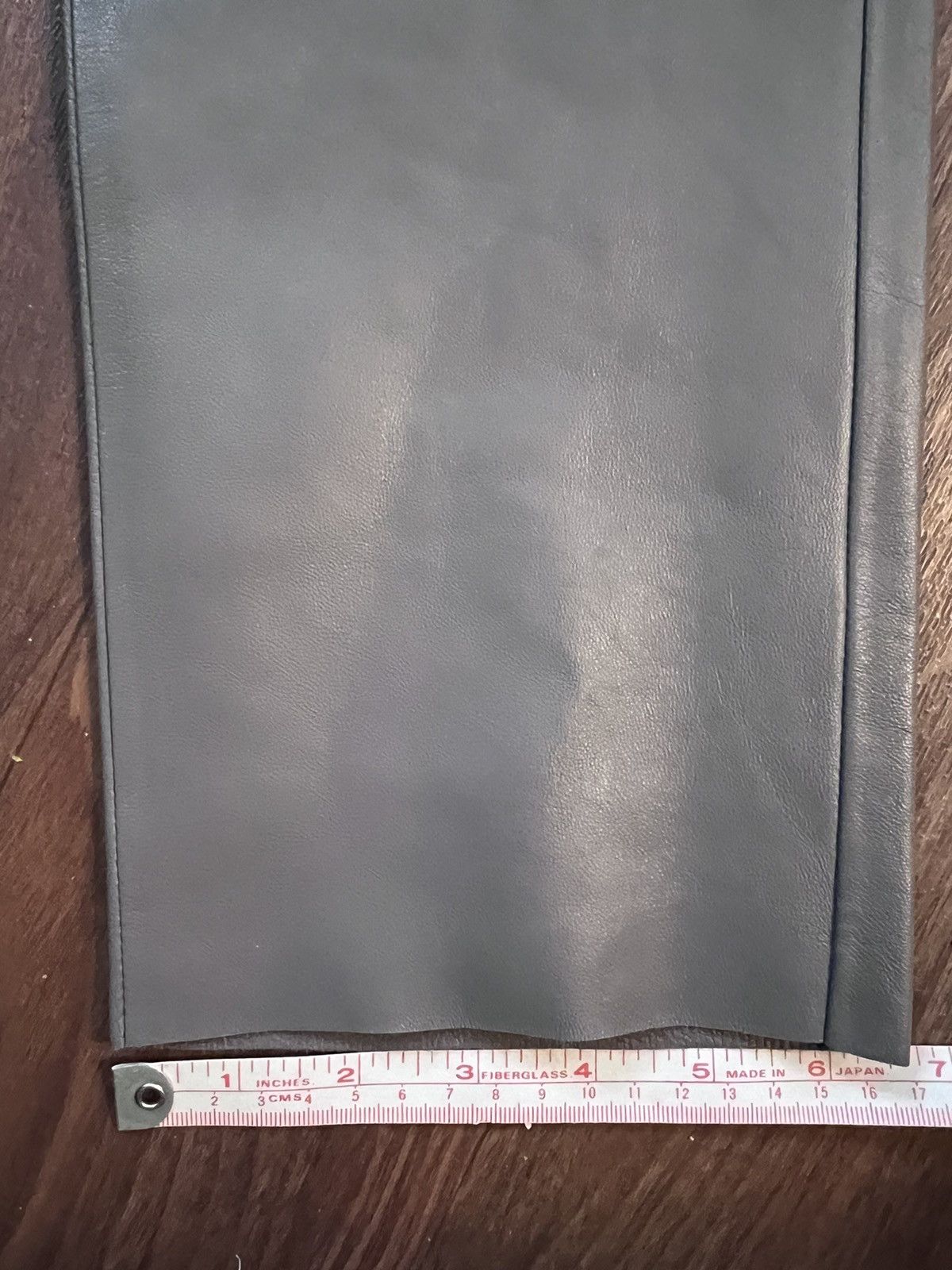 Jil Sander NWT cropped leather trousers, IT48 (fit IT50), Italy Size US 34 / EU 50 - 18 Thumbnail