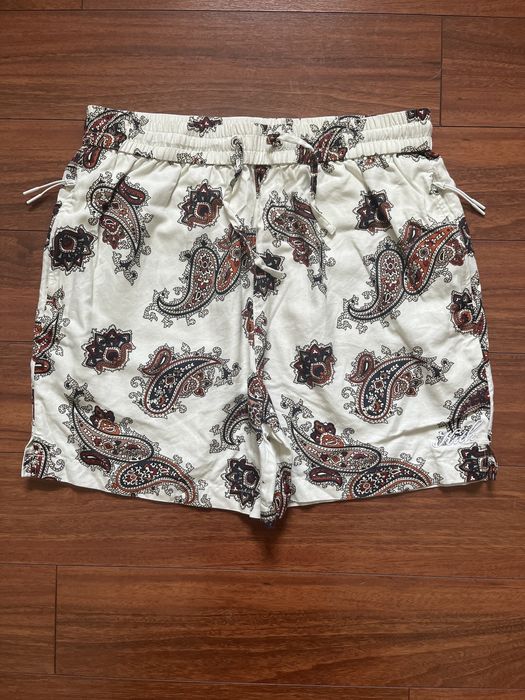 KITH Printed Active Short Silk Paisley-