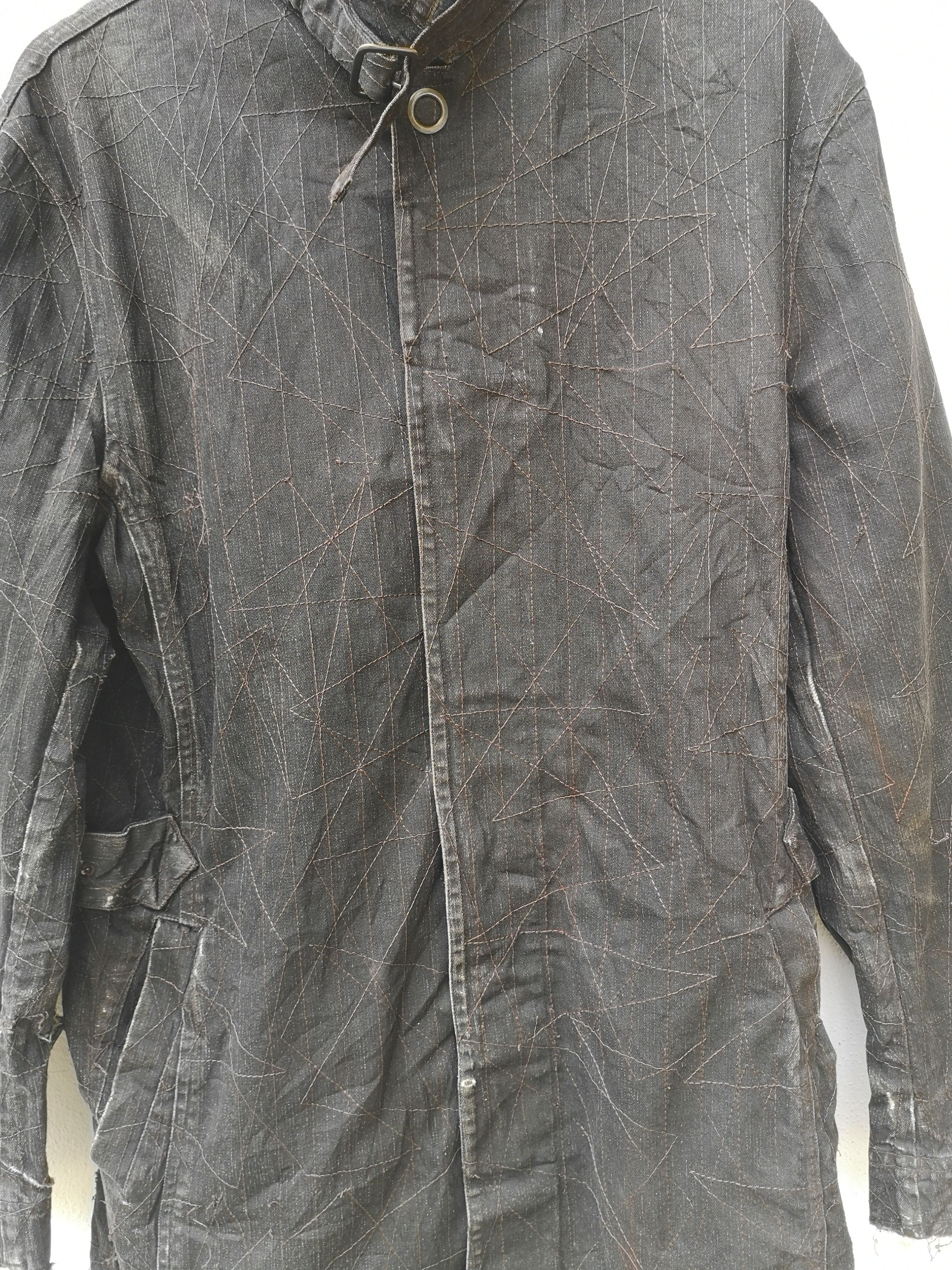 In The Attic 🔥Japanese Brand In The Attic Distressed Parkas Jacket Size US L / EU 52-54 / 3 - 7 Thumbnail