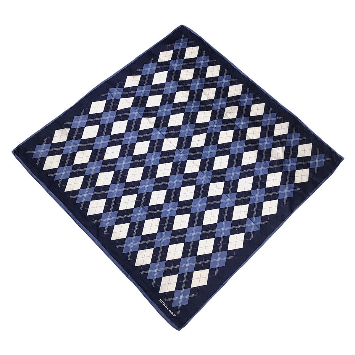 Burberry Burberry Diamond Checkered Handkerchief Pocketsquare Bandana Size ONE SIZE - 3 Thumbnail