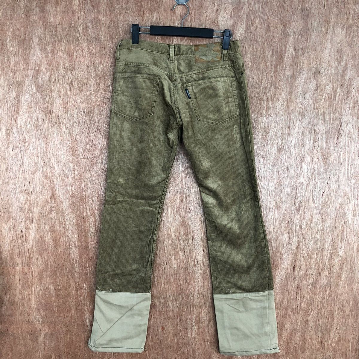 Hysteric Glamour DLL Hysterics reworked custom patchwork Corduroy Pants #c920 Size US 28 / EU 44 - 7 Thumbnail