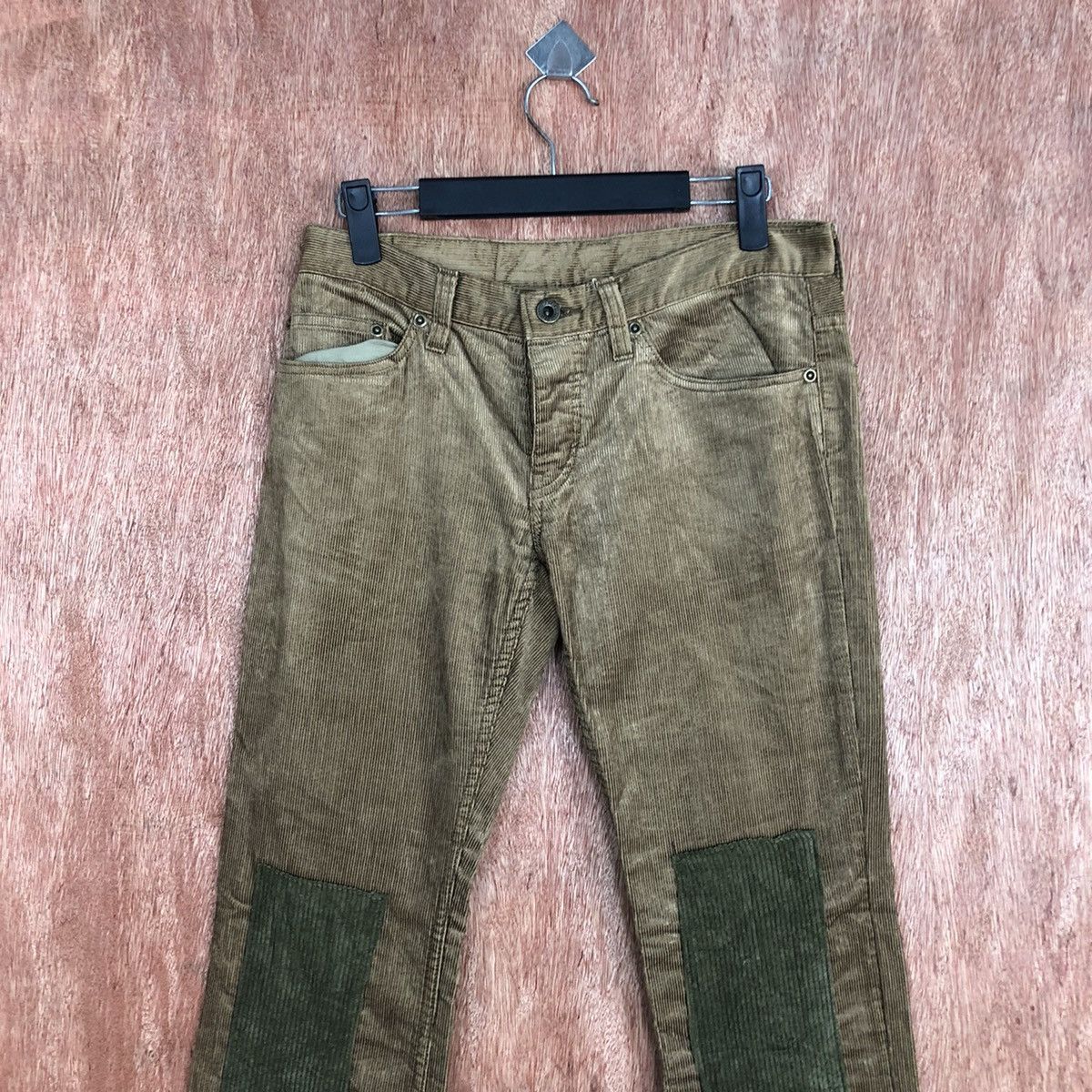 Hysteric Glamour DLL Hysterics reworked custom patchwork Corduroy Pants #c920 Size US 28 / EU 44 - 2 Thumbnail