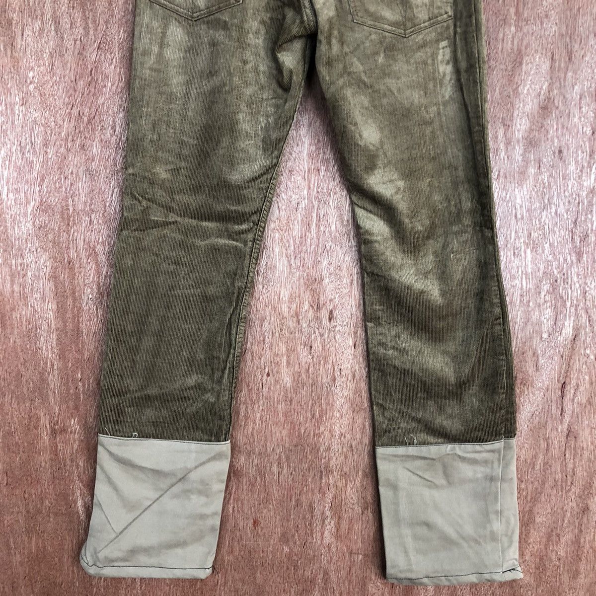 Hysteric Glamour DLL Hysterics reworked custom patchwork Corduroy Pants #c920 Size US 28 / EU 44 - 9 Thumbnail