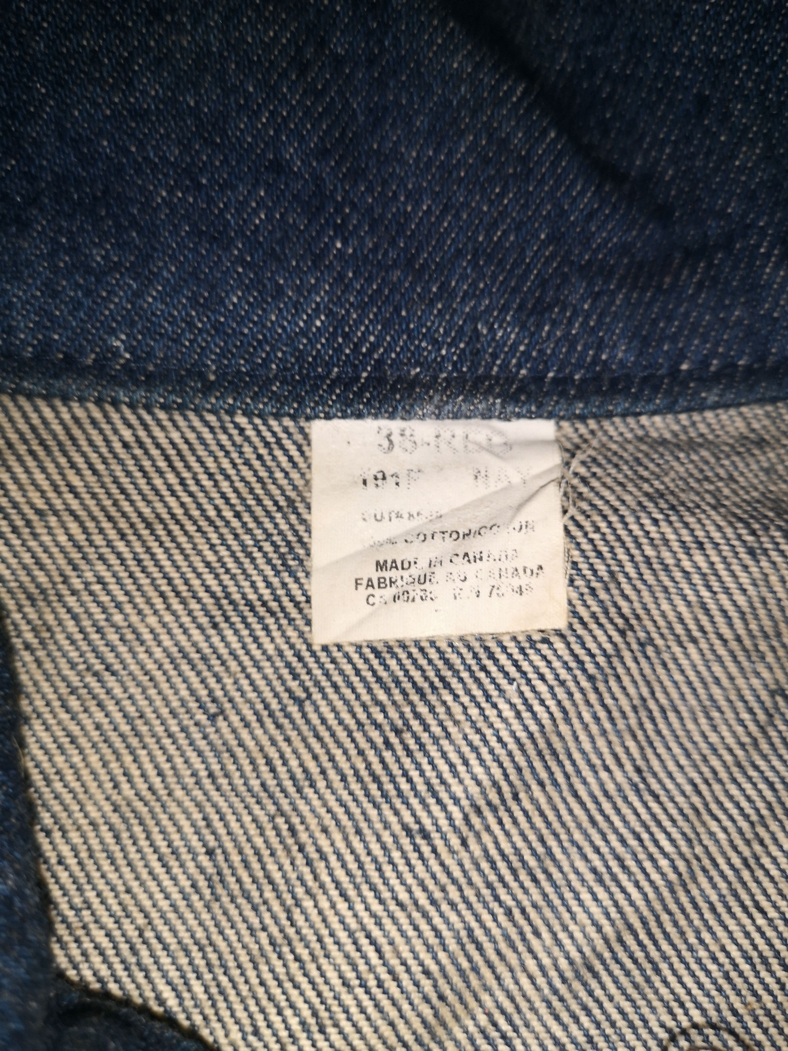 Indigo 🔥Japanese Brand Big Bill Denim Chore Jacket Made In Canada Size US L / EU 52-54 / 3 - 4 Thumbnail