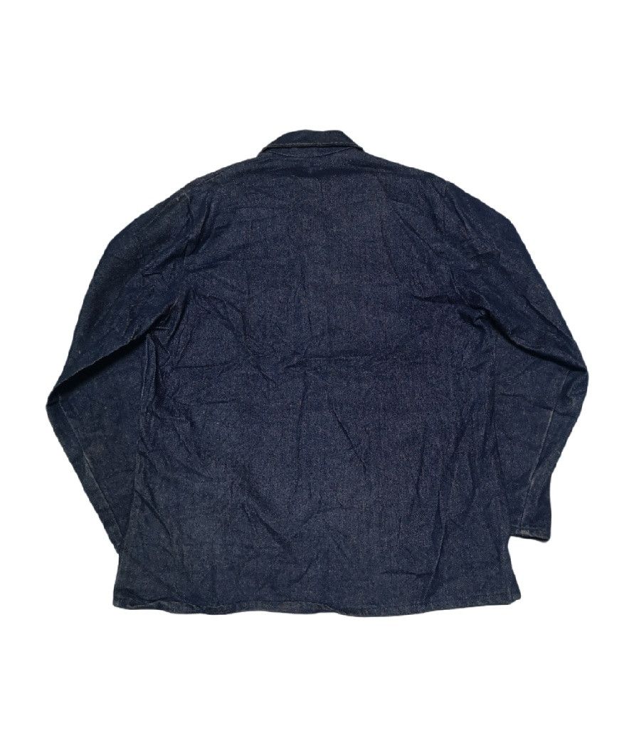 Indigo 🔥Japanese Brand Big Bill Denim Chore Jacket Made In Canada Size US L / EU 52-54 / 3 - 2 Thumbnail