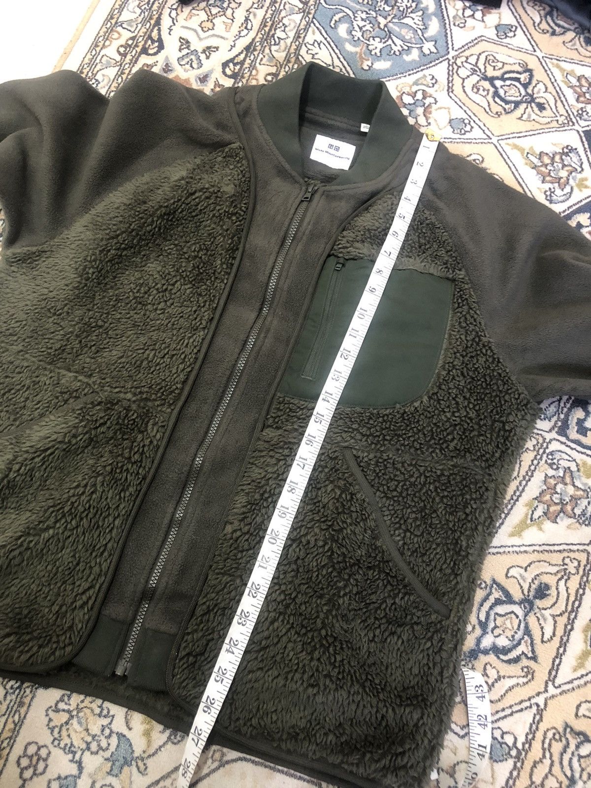 Japanese Brand White Mountaineering x Uniqlo Deep Pile Fleece Jackets Size US M / EU 48-50 / 2 - 17 Thumbnail
