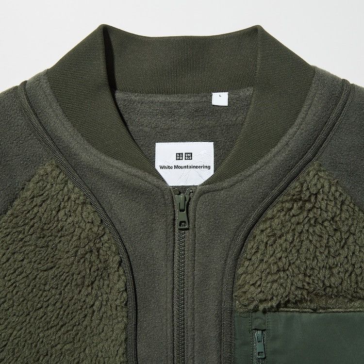 Japanese Brand White Mountaineering x Uniqlo Deep Pile Fleece Jackets Size US M / EU 48-50 / 2 - 4 Thumbnail