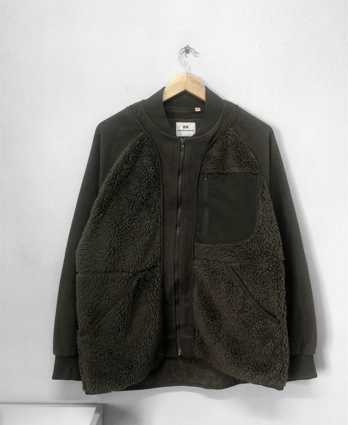 Japanese Brand White Mountaineering x Uniqlo Deep Pile Fleece Jackets Size US M / EU 48-50 / 2 - 8 Thumbnail