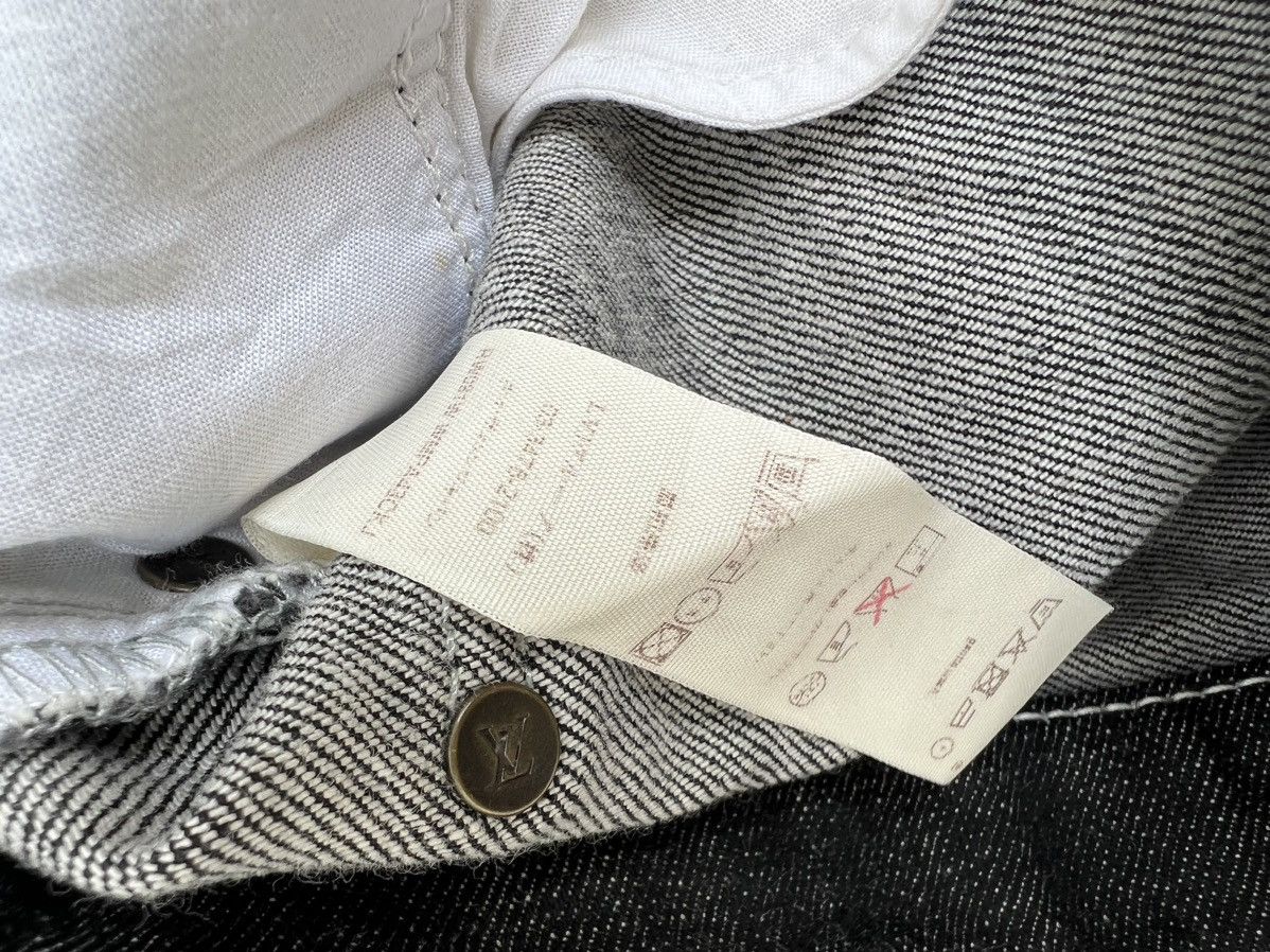 Louis Vuitton NWT LV Denim Flare Jeans Size 26" / US 2 / IT 38 - 19 Thumbnail