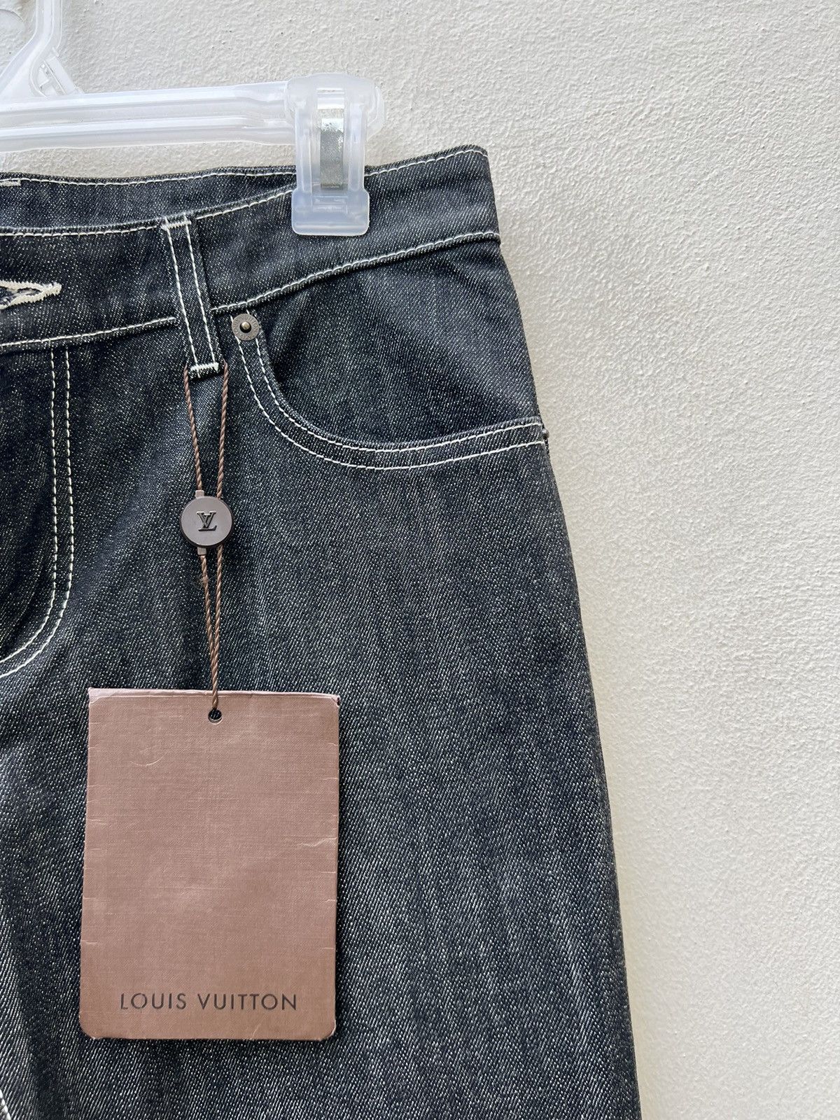 Louis Vuitton NWT LV Denim Flare Jeans Size 26" / US 2 / IT 38 - 5 Thumbnail