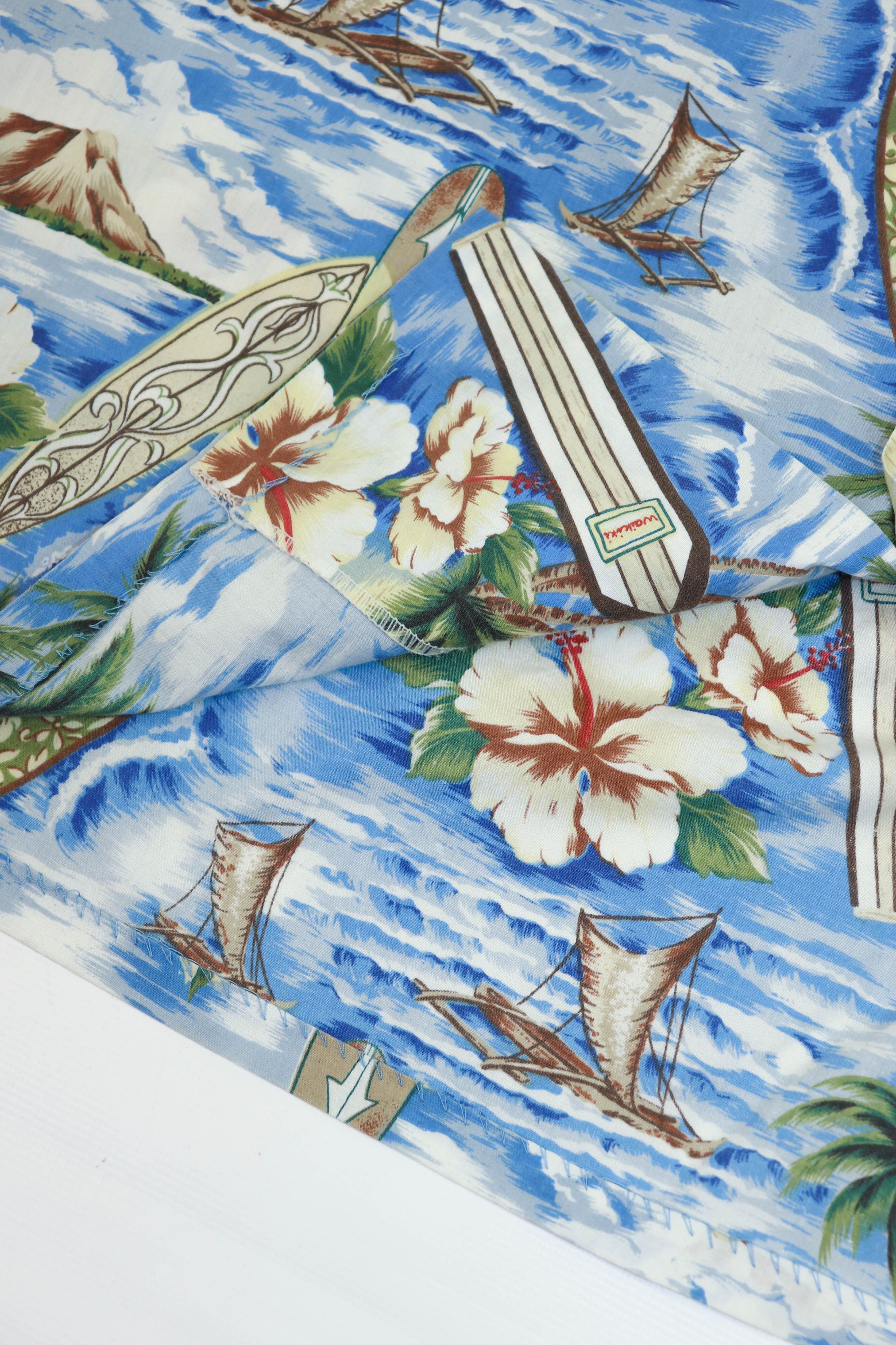 Vintage Vintage 90's Hawaiian U.S.A. Printed Graphics Summer Shirt Size US L / EU 52-54 / 3 - 11 Thumbnail