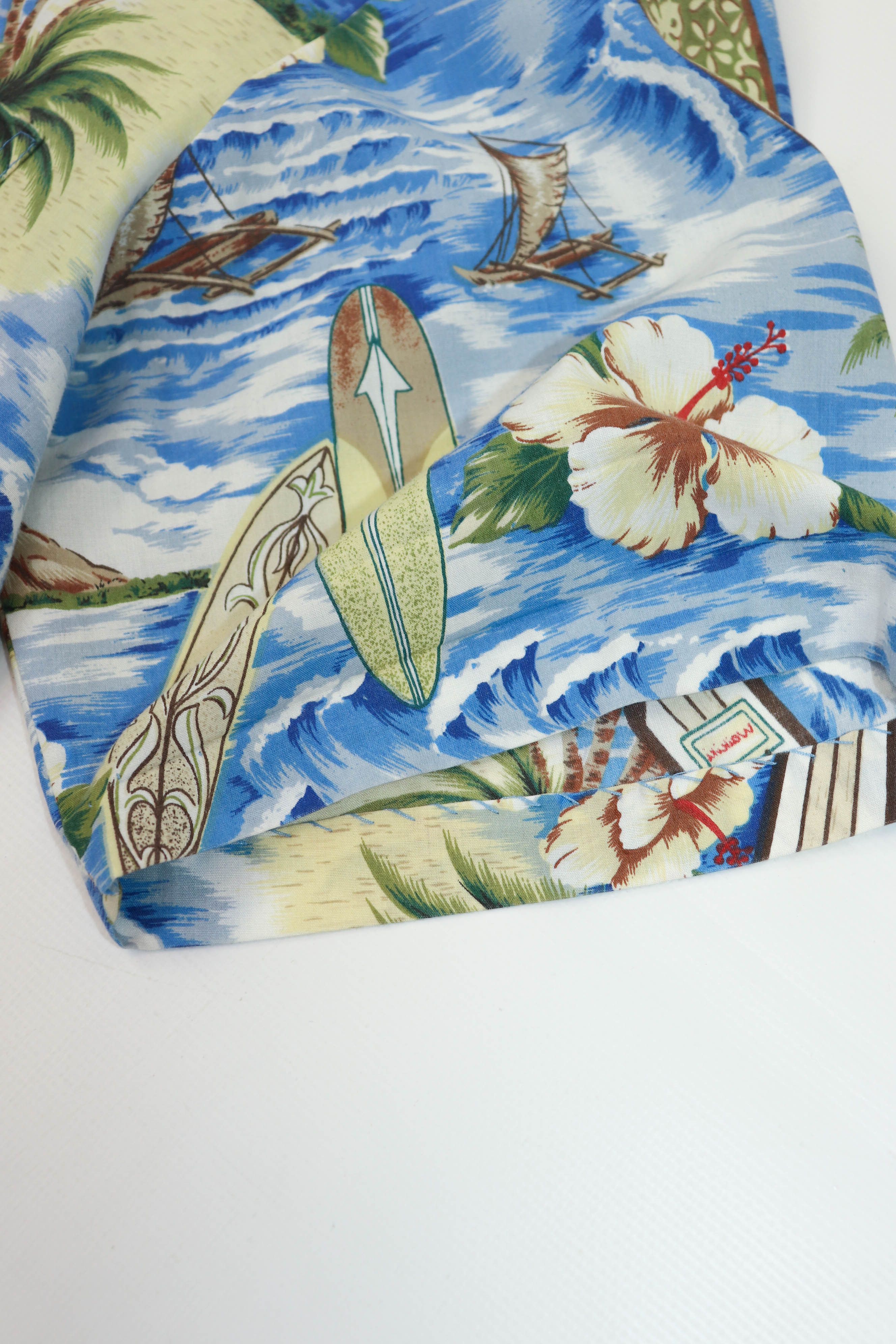 Vintage Vintage 90's Hawaiian U.S.A. Printed Graphics Summer Shirt Size US L / EU 52-54 / 3 - 8 Thumbnail