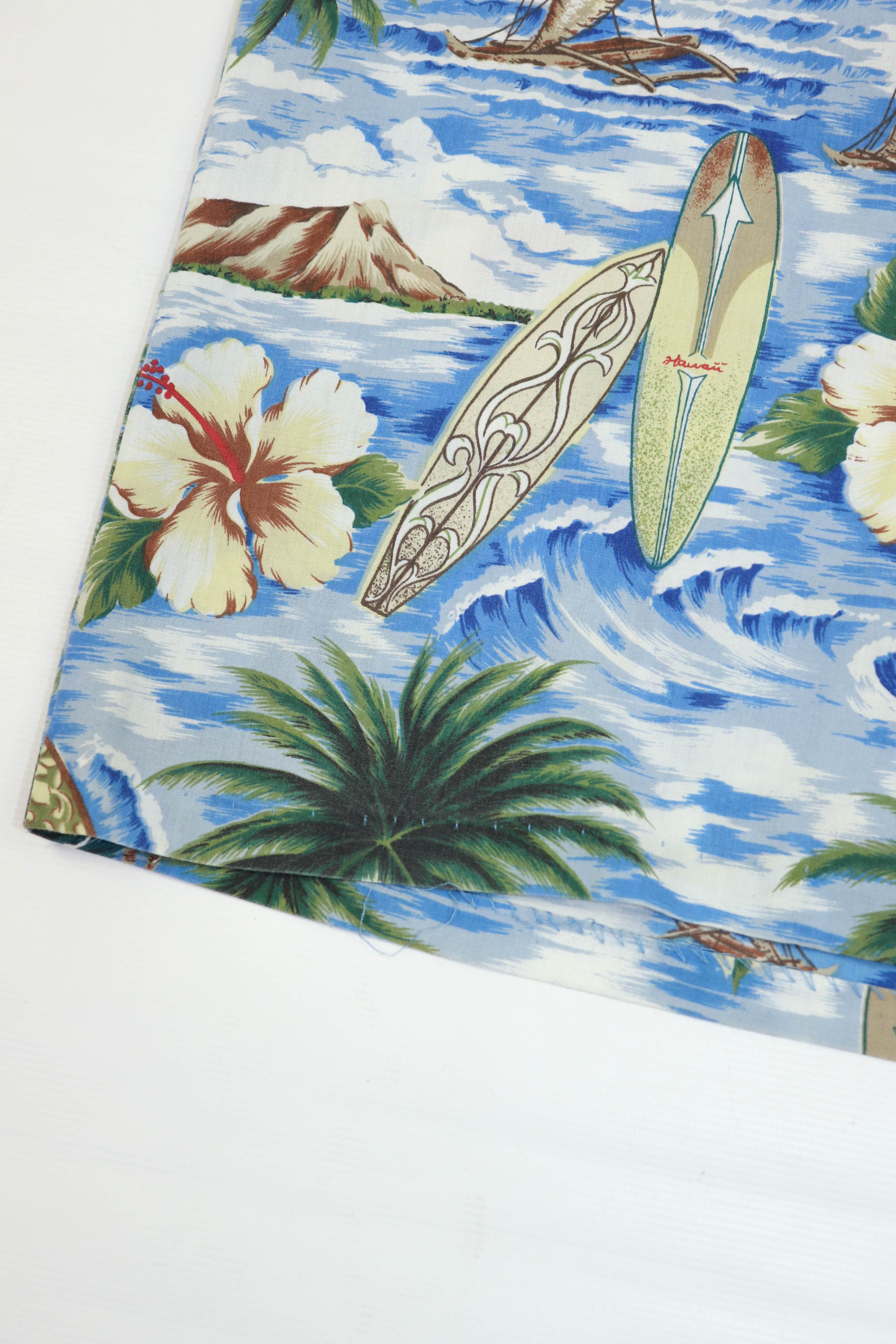 Vintage Vintage 90's Hawaiian U.S.A. Printed Graphics Summer Shirt Size US L / EU 52-54 / 3 - 9 Thumbnail