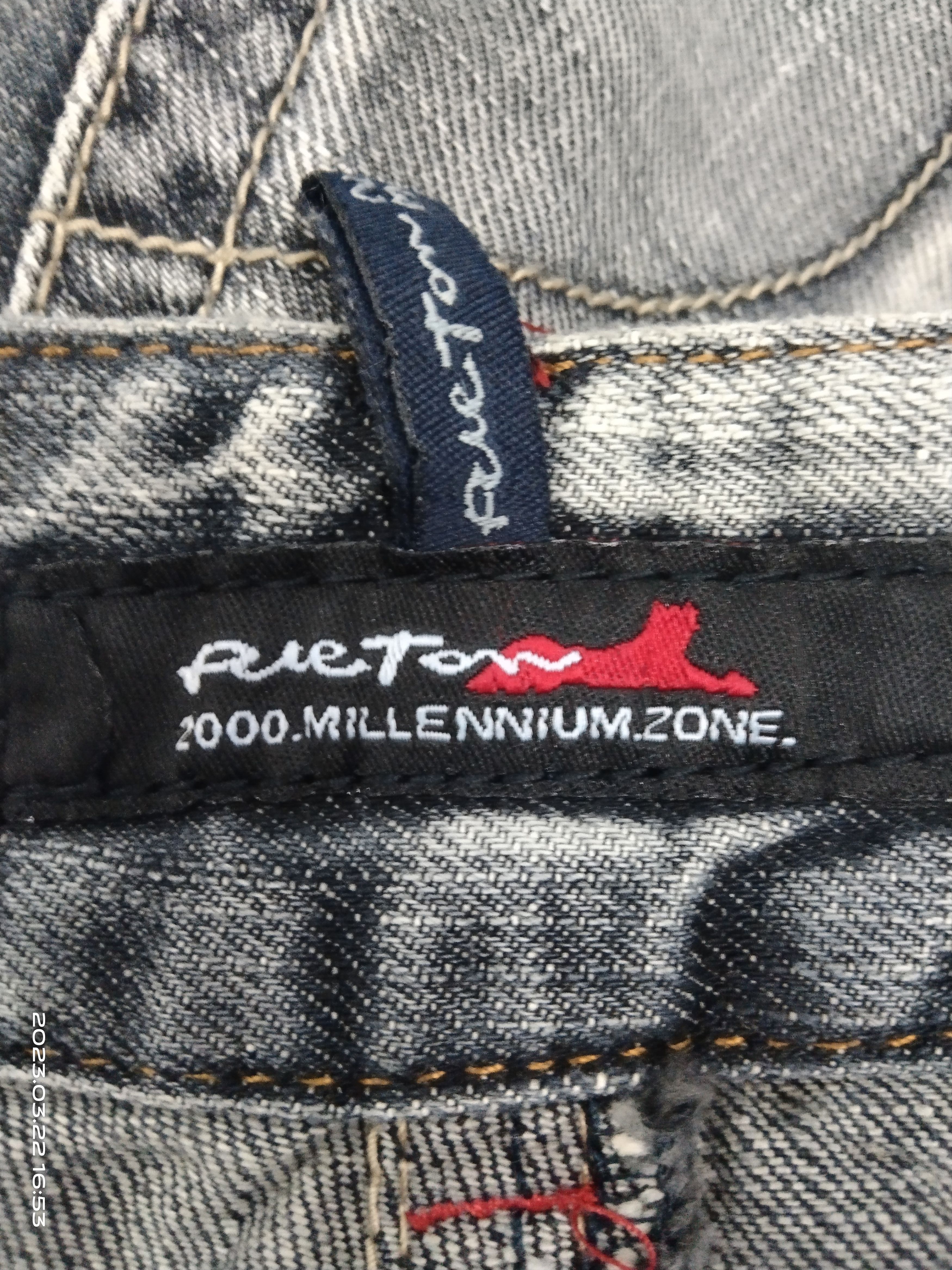Other BAGGY SICK WASHED GREY PUETON DENIM PANTS Size US 32 / EU 48 - 6 Thumbnail