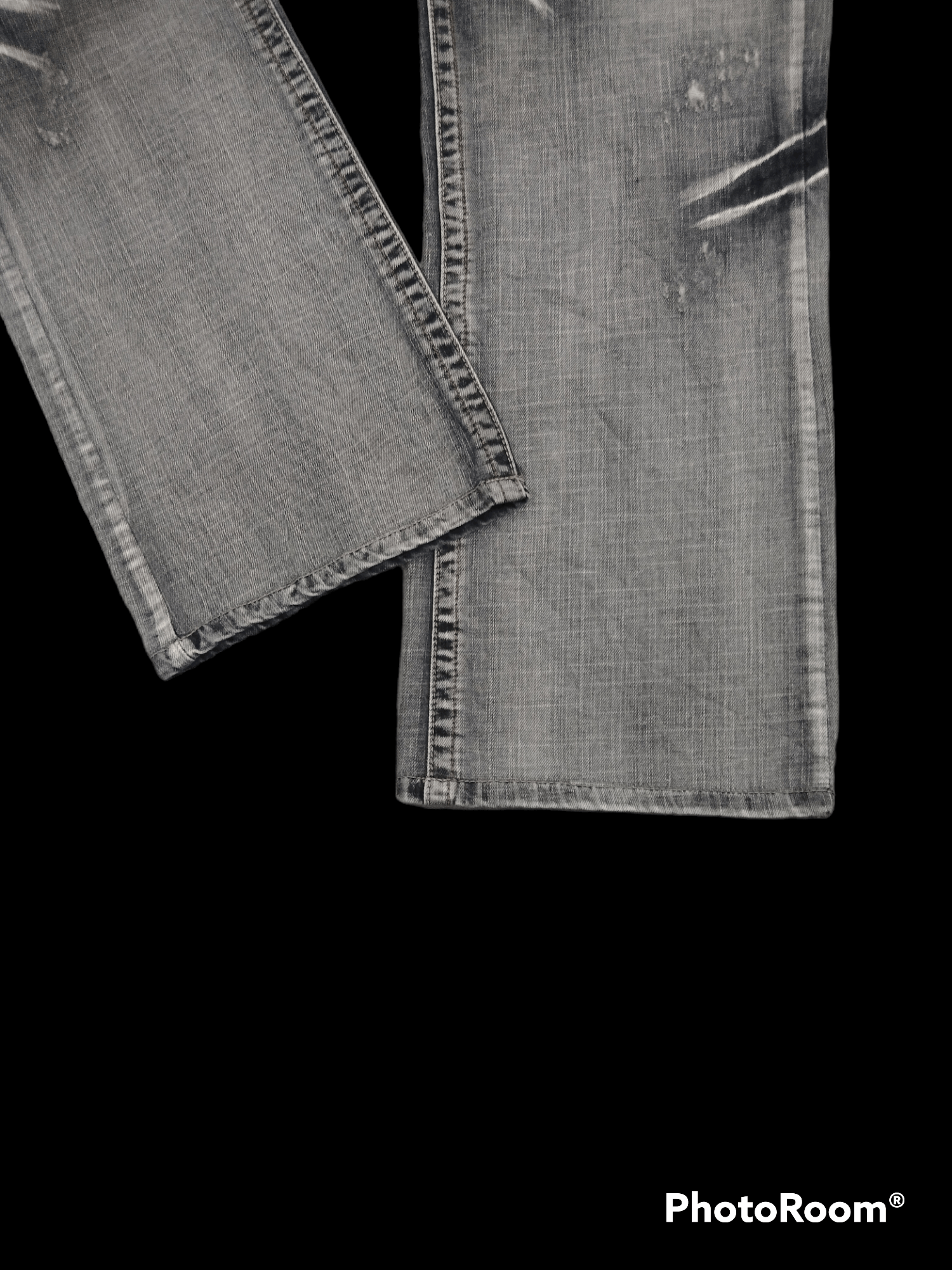 Other BAGGY SICK WASHED GREY PUETON DENIM PANTS Size US 32 / EU 48 - 5 Thumbnail