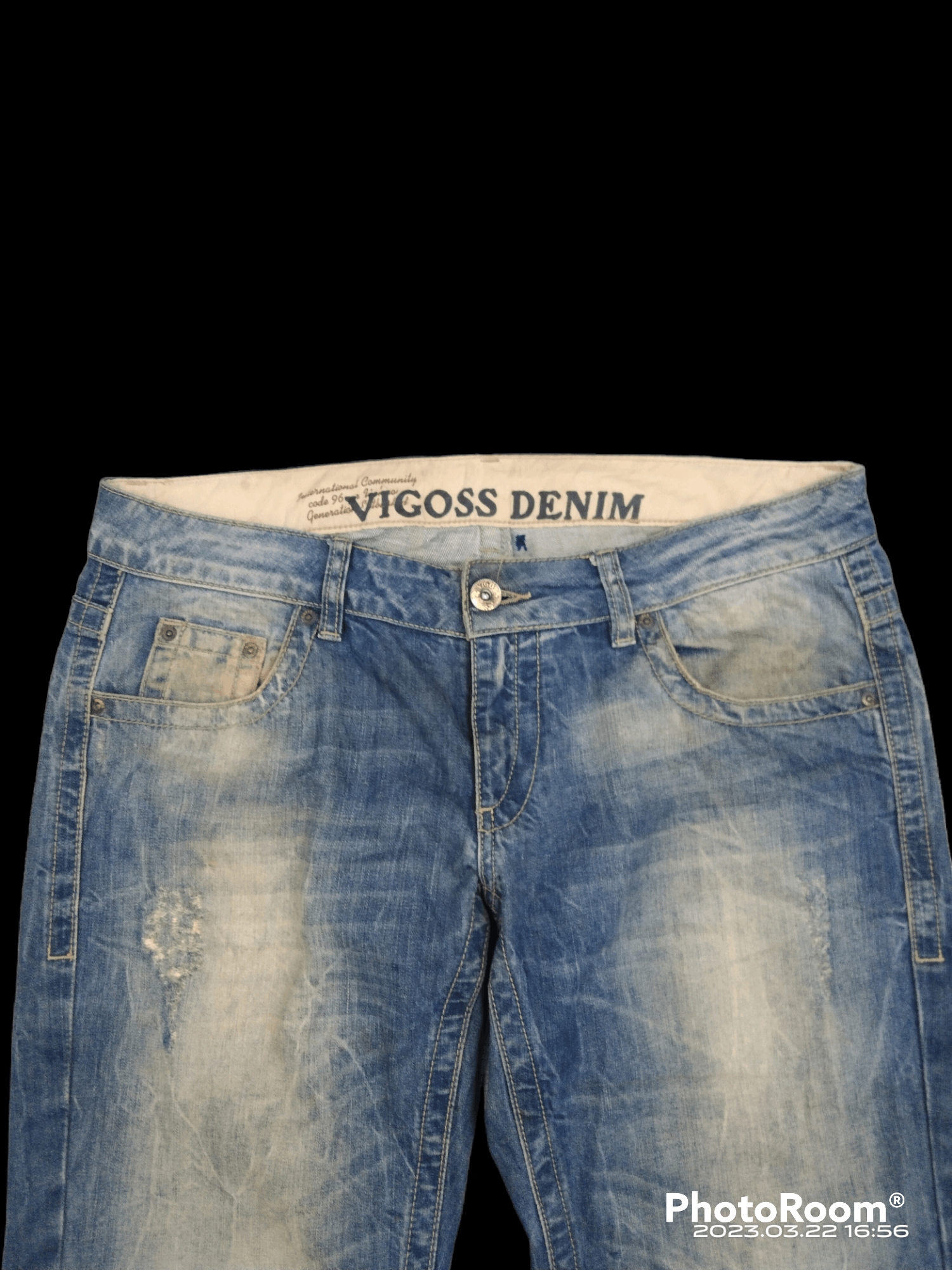 Other BAGGY SICK VIGOS DENIM PANTS Size US 35 - 3 Thumbnail
