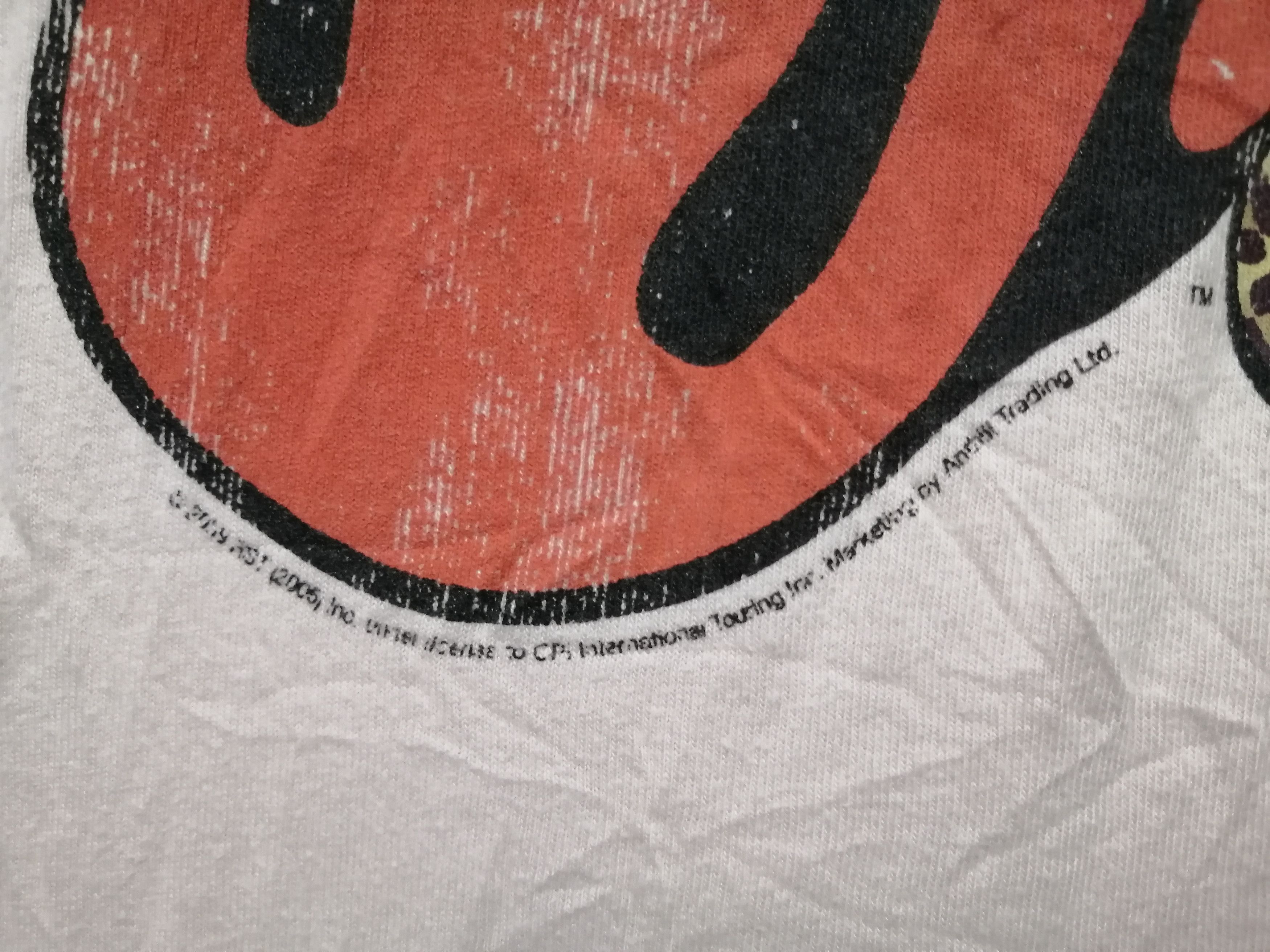 Band Tees × Vintage THE ROLLING STONES VERY RARE Size L / US 10 / IT 46 - 4 Thumbnail