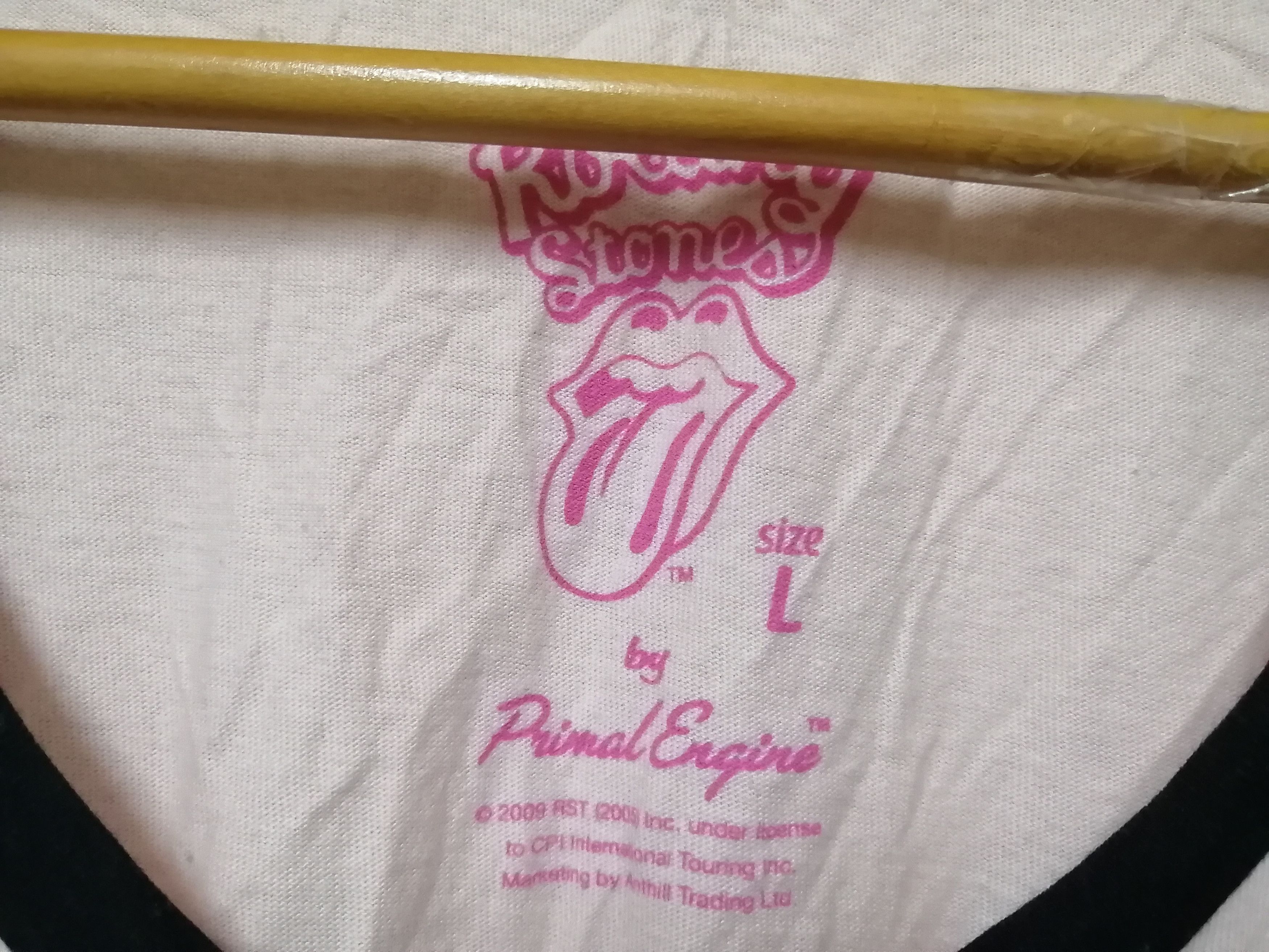 Band Tees × Vintage THE ROLLING STONES VERY RARE Size L / US 10 / IT 46 - 5 Thumbnail