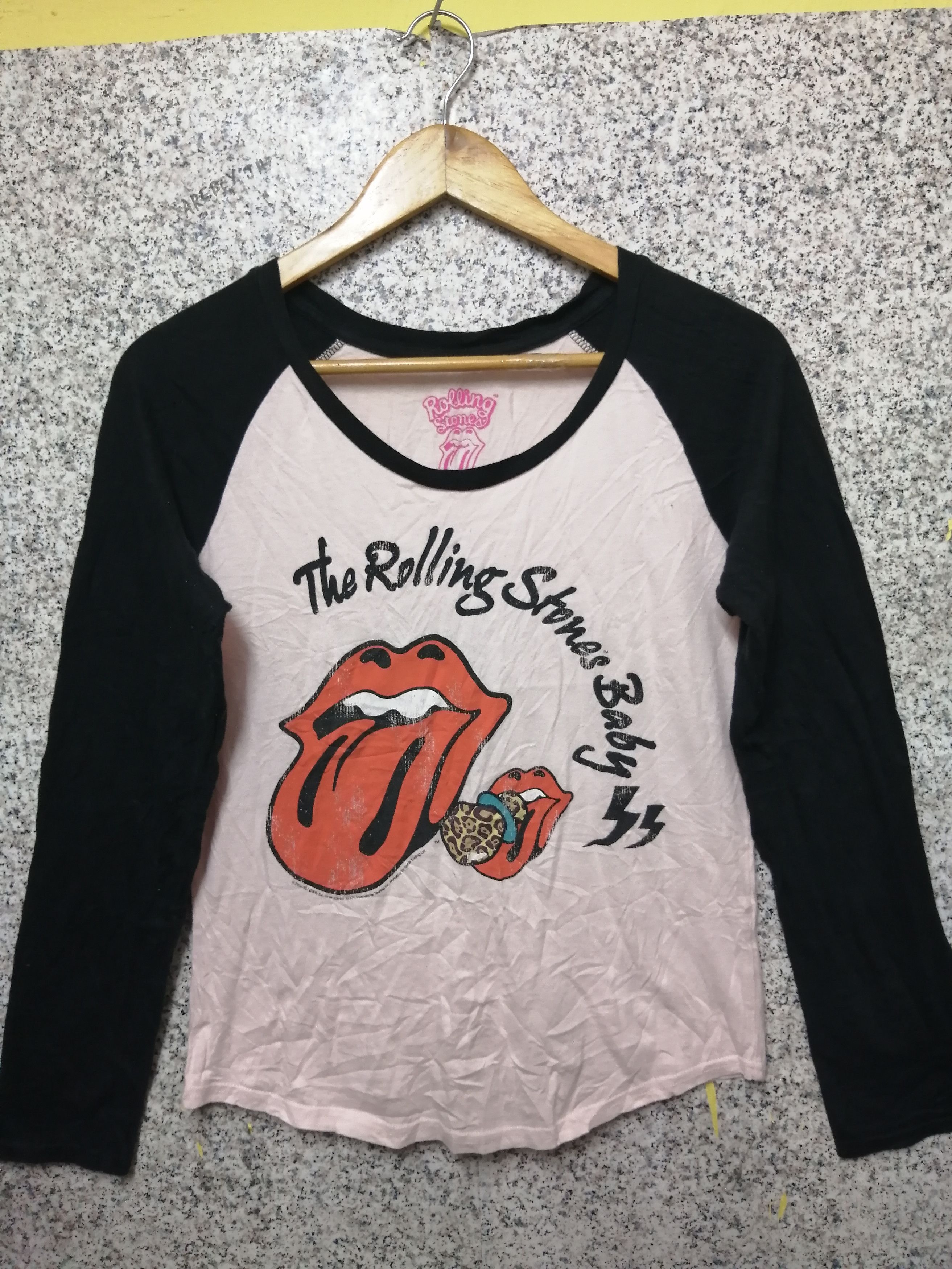 Band Tees × Vintage THE ROLLING STONES VERY RARE Size L / US 10 / IT 46 - 1 Thumbnail