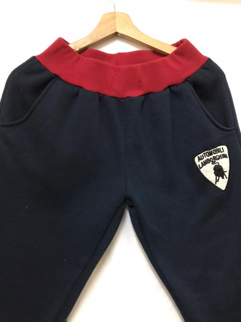 Lamborghini × Vintage Vintage LAMBORGHINI SWEATPANT Size US 27 - 4 Thumbnail