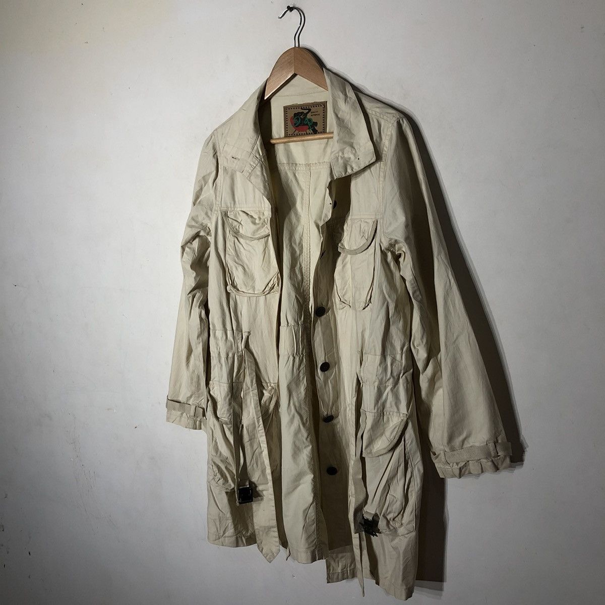 Japanese Brand BONDAGE MULTIPOCKET CARGO SURVIVAL BIKER JACKET KANYE STYLE Size US M / EU 48-50 / 2 - 3 Thumbnail