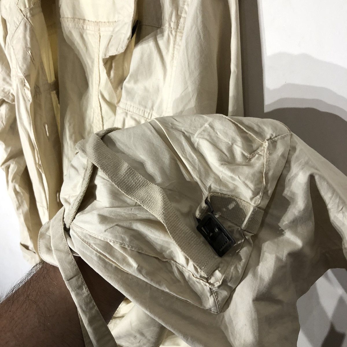 Japanese Brand BONDAGE MULTIPOCKET CARGO SURVIVAL BIKER JACKET KANYE STYLE Size US M / EU 48-50 / 2 - 6 Thumbnail