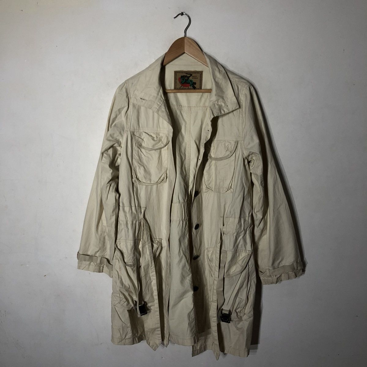 Japanese Brand BONDAGE MULTIPOCKET CARGO SURVIVAL BIKER JACKET KANYE STYLE Size US M / EU 48-50 / 2 - 2 Thumbnail