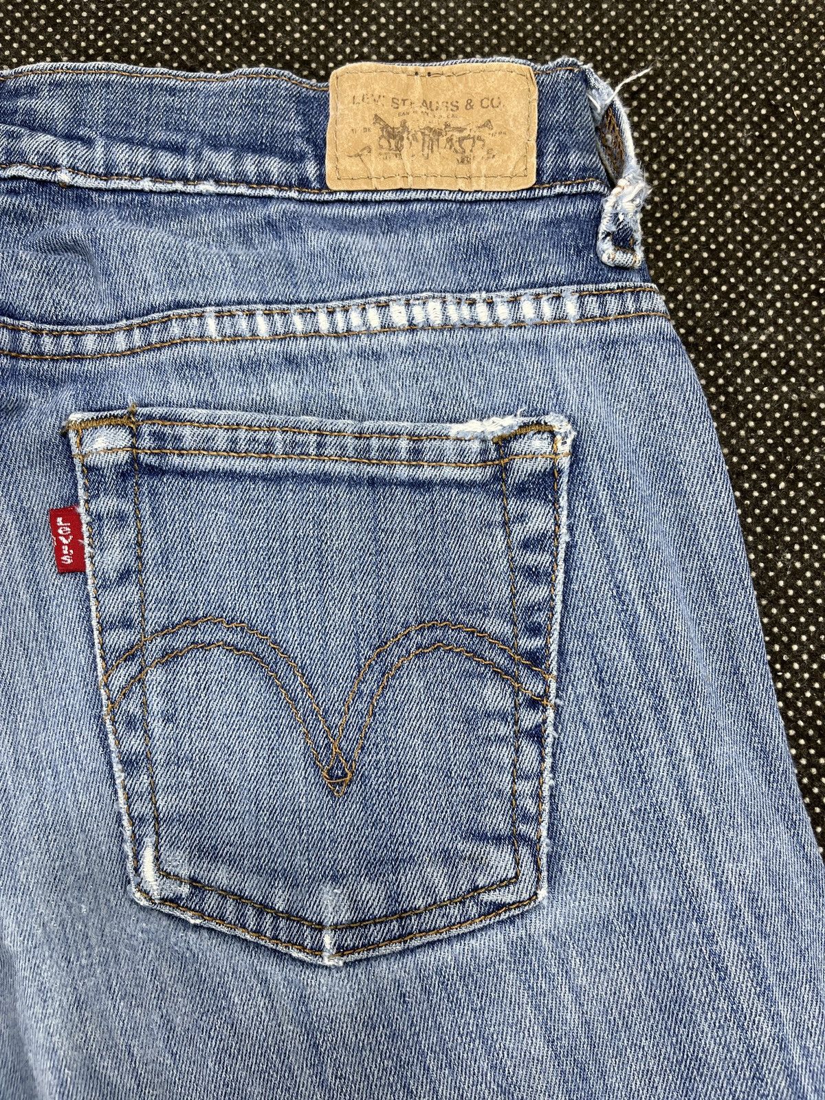 Levi's × Vintage Vintage Levis 505 Regular Paint Splash Jeans - JP077 Size 30" / US 8 / IT 44 - 10 Thumbnail