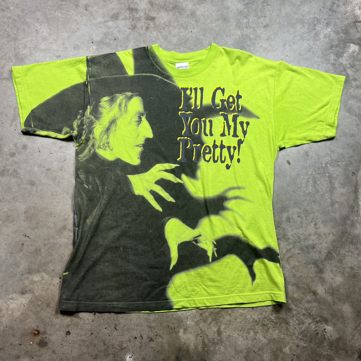 Vintage The Wizard of Oz Wicked Witch of The West shirt 1997 movie Size US XL / EU 56 / 4 - 2 Thumbnail