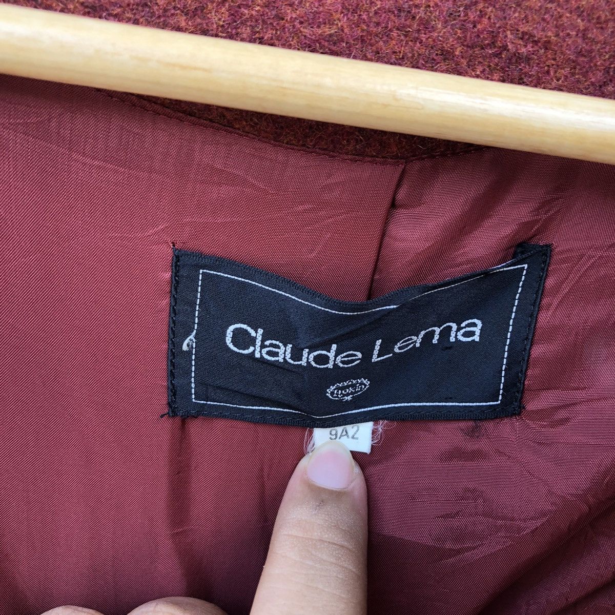 Japanese Brand VINTAGE CLAUDE LEMA BUTTON JACKET INSPIRED BY KAPITAL JAPAN Size US M / EU 48-50 / 2 - 8 Thumbnail