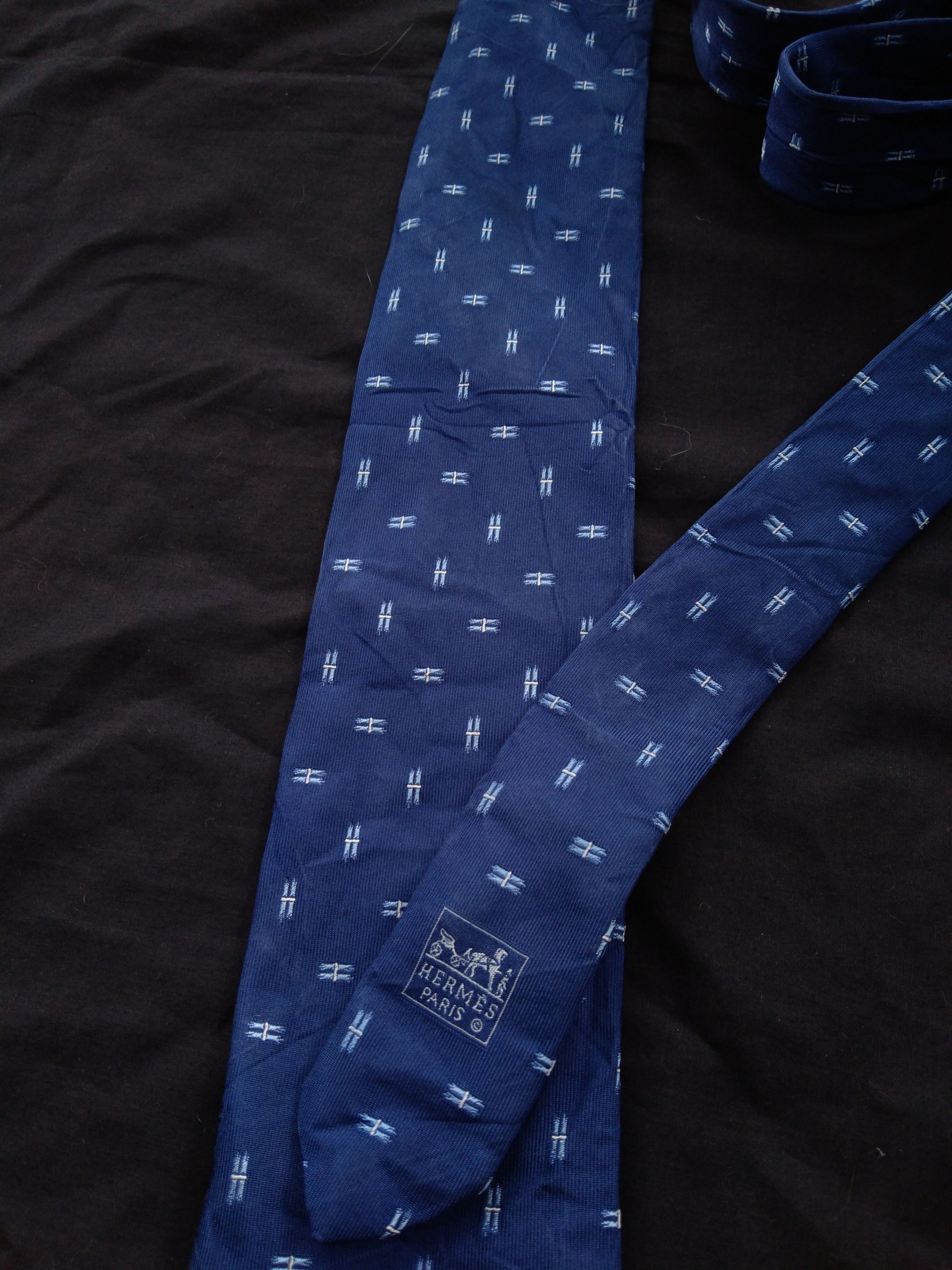 Hermes Hermes Silk Ties Size ONE SIZE - 5 Thumbnail