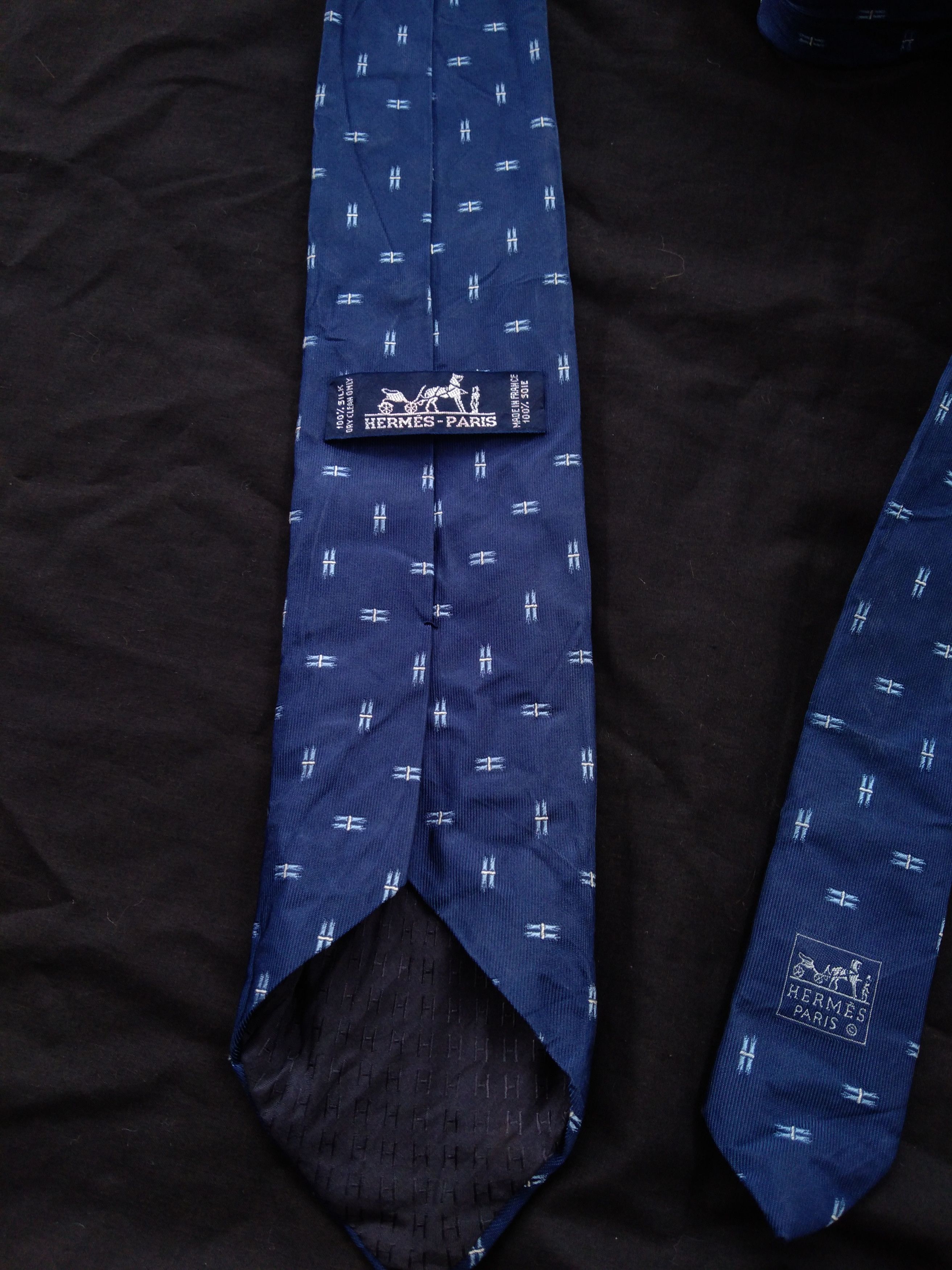 Hermes Hermes Silk Ties Size ONE SIZE - 4 Thumbnail