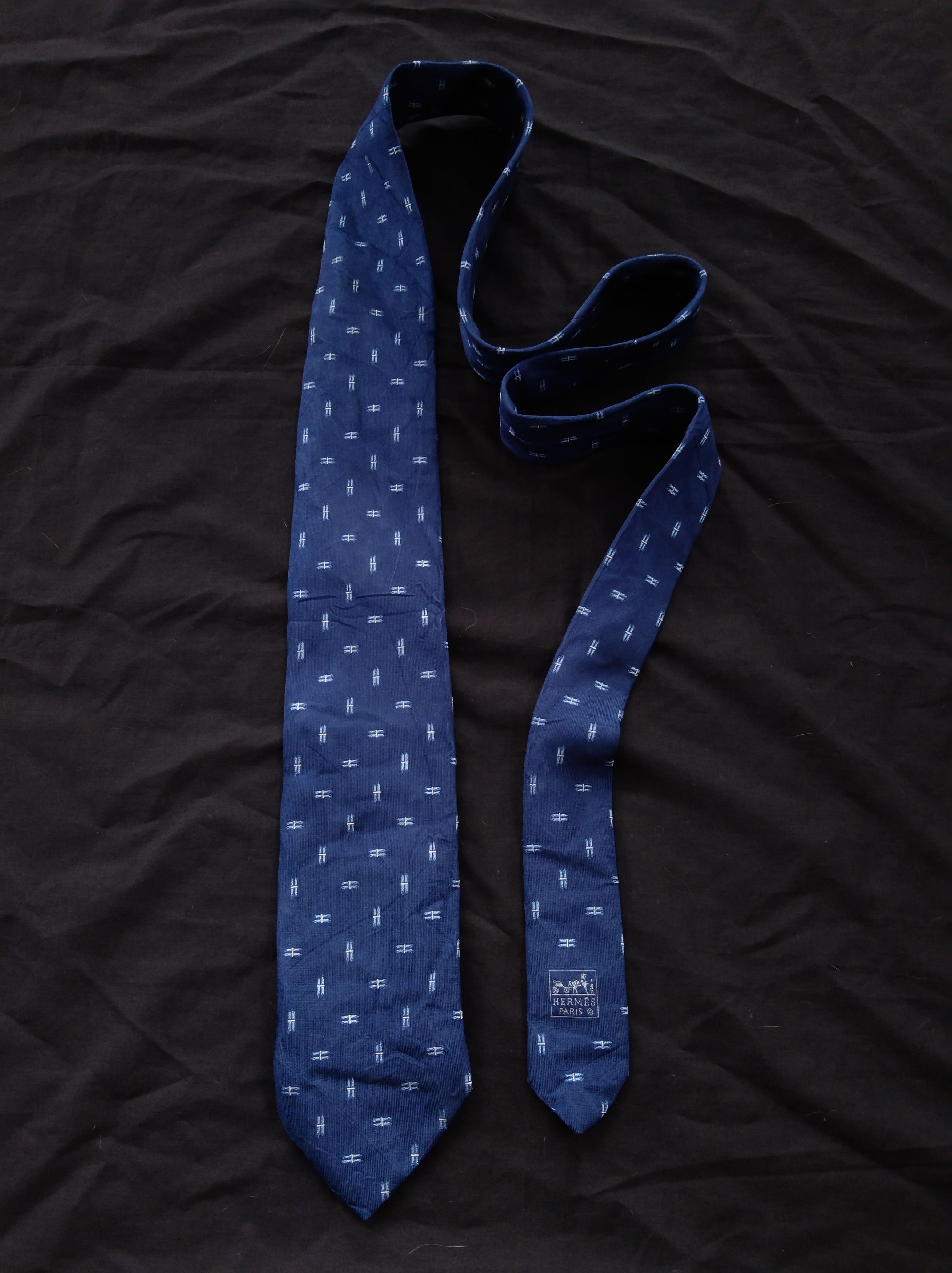Hermes Hermes Silk Ties Size ONE SIZE - 1 Thumbnail