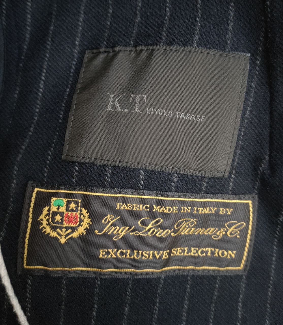 Japanese Brand K.T Kiyoko Takase Loro Piana Blazer Size XS / US 0-2 / IT 36-38 - 3 Thumbnail