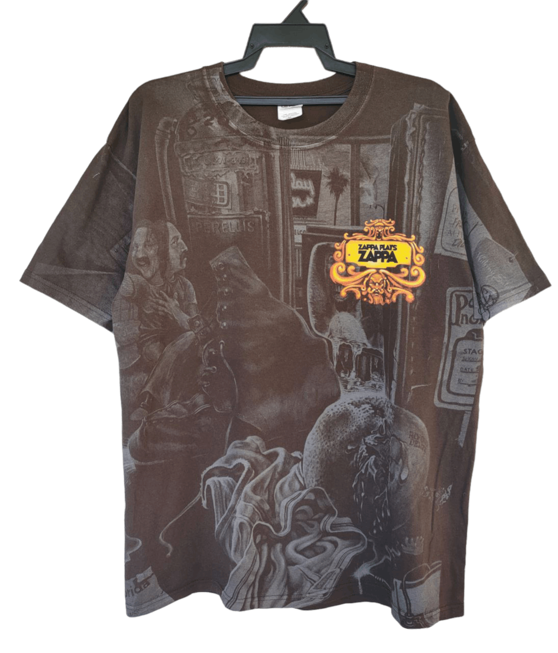 Band Tees ❎ Overprint Zappa Plays Zappa Tee Size US XL / EU 56 / 4 - 1 Thumbnail