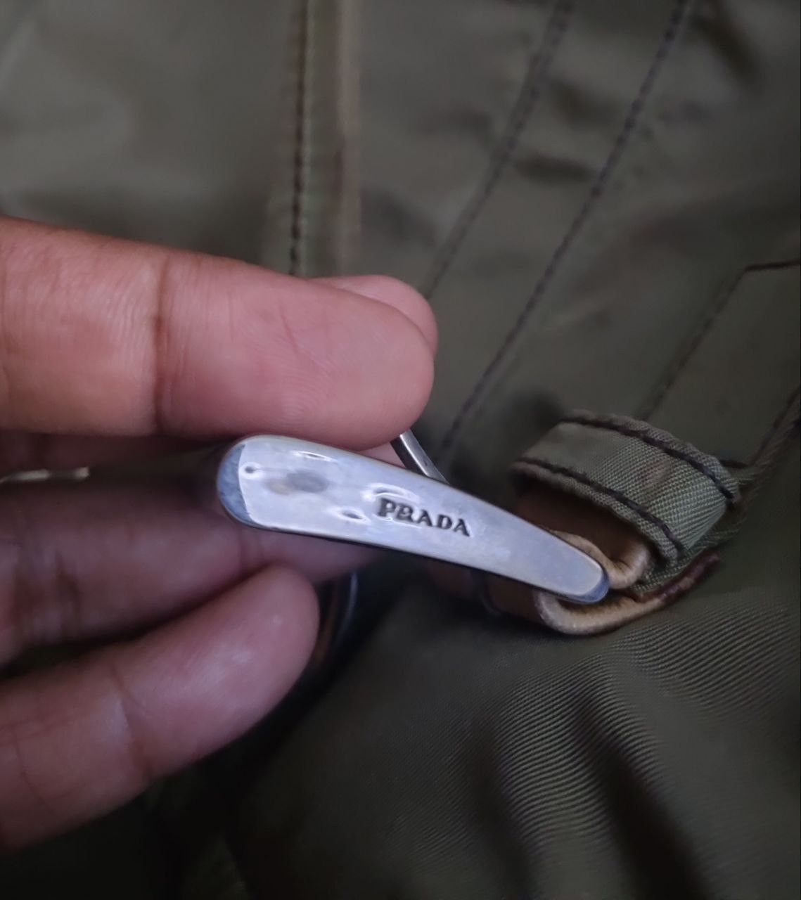 Prada Prada Nylon Faded Size ONE SIZE - 10 Thumbnail