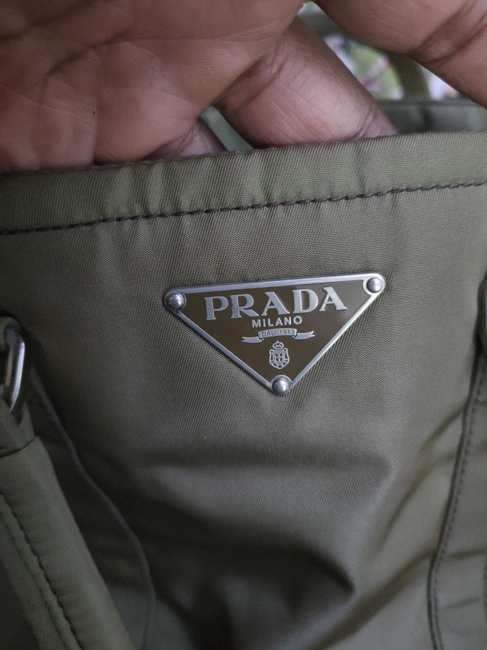Prada Prada Nylon Faded Size ONE SIZE - 8 Thumbnail