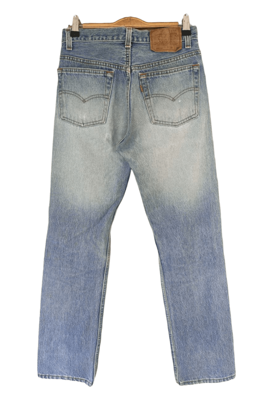 Levi's 80s Vintage Levi's 501XX Distressed Denim Size US 27 - 2 Thumbnail