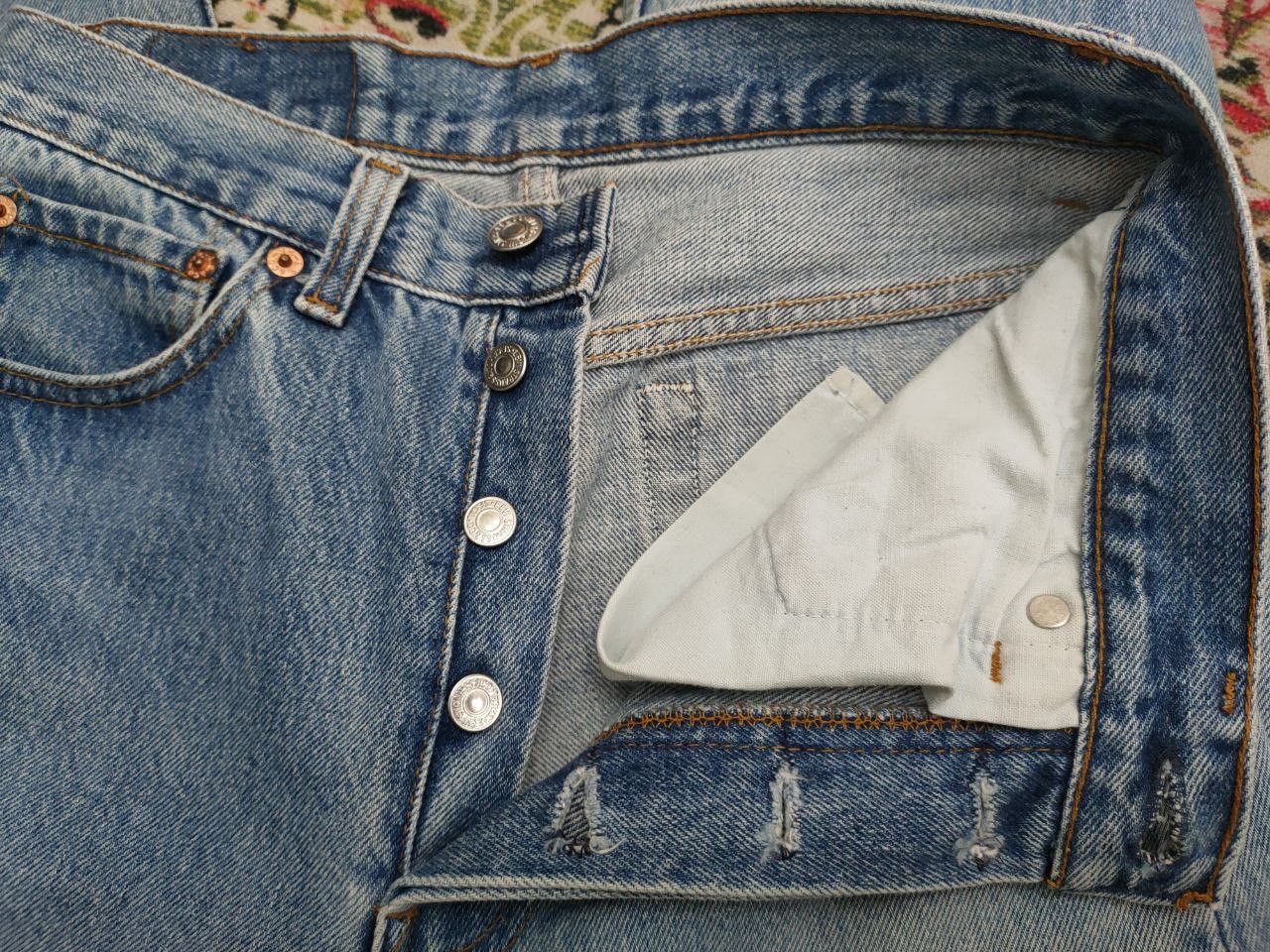 Levi's 80s Vintage Levi's 501XX Distressed Denim Size US 27 - 3 Thumbnail