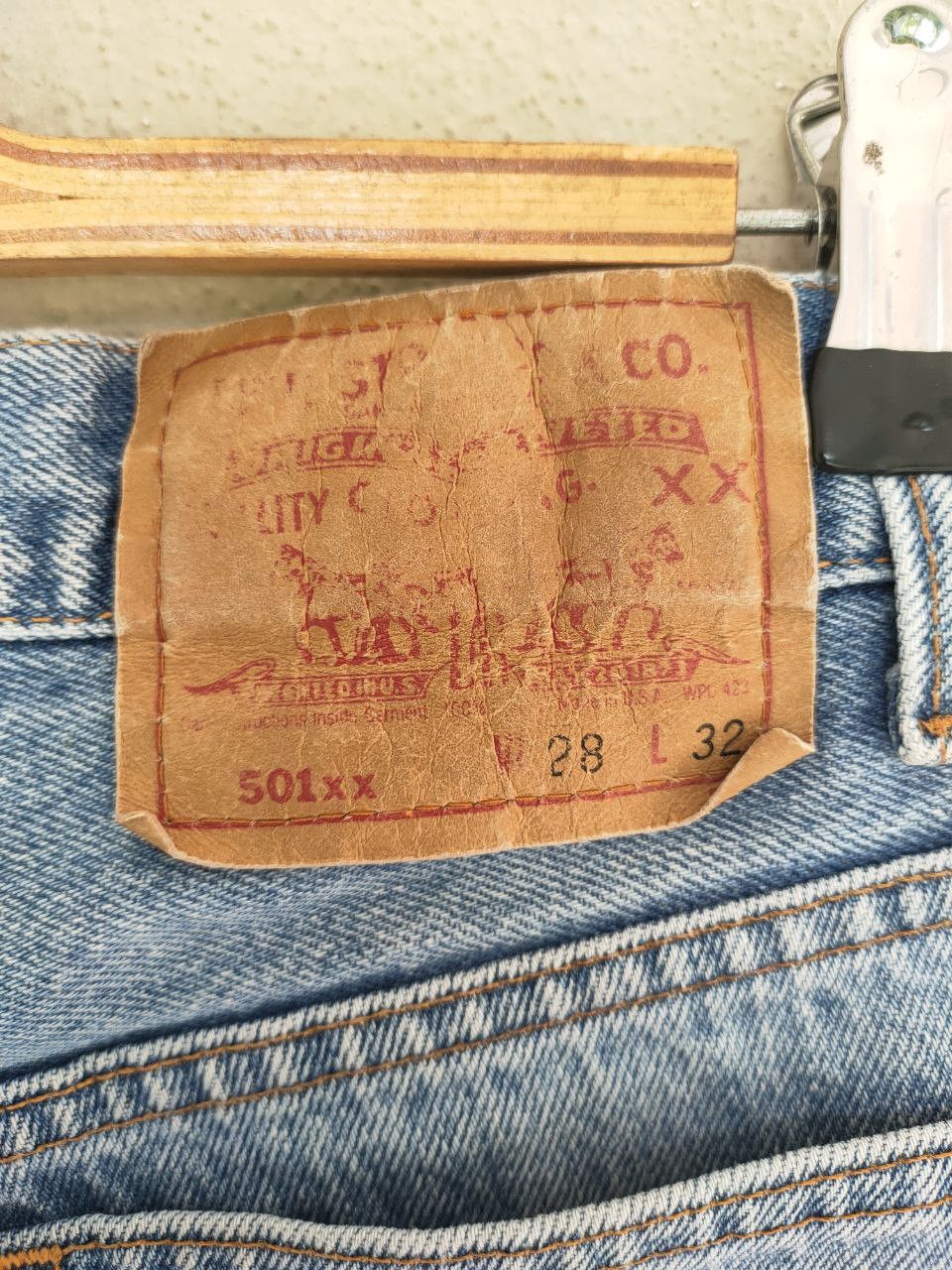 Levi's 80s Vintage Levi's 501XX Distressed Denim Size US 27 - 5 Thumbnail