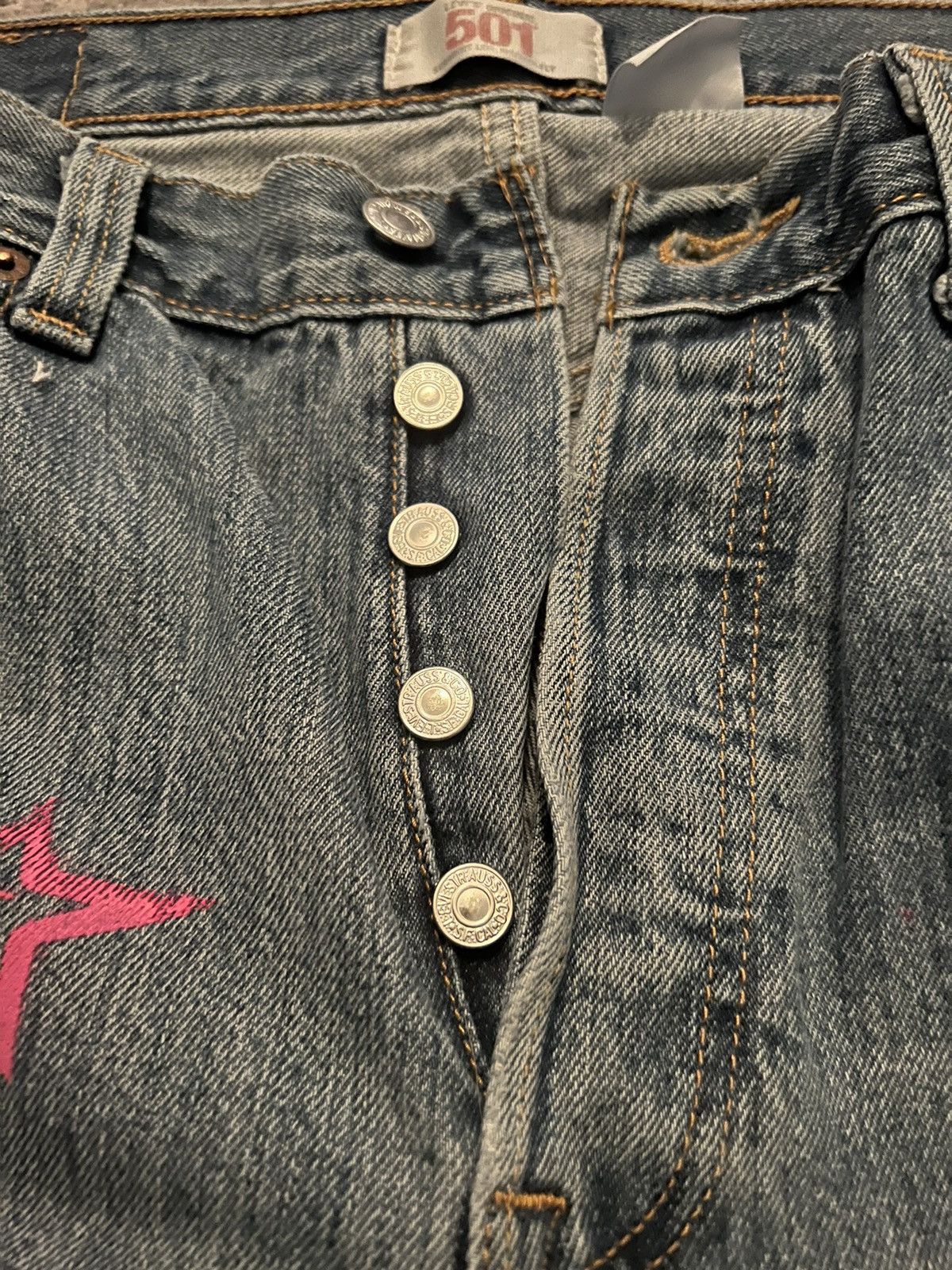 Sp5der Spider Worldwide 5STAR VINTAGE DENIM- Levi 501’s Size US 32 / EU 48 - 6 Thumbnail
