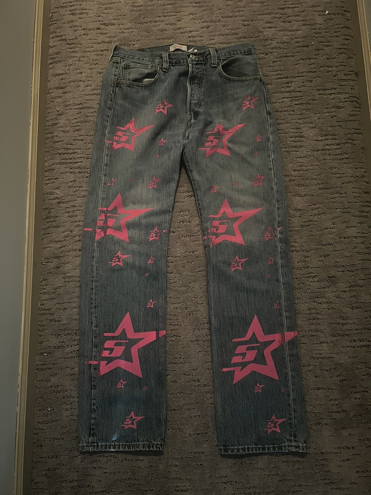 Sp5der Spider Worldwide 5STAR VINTAGE DENIM- Levi 501’s Size US 32 / EU 48 - 1 Thumbnail