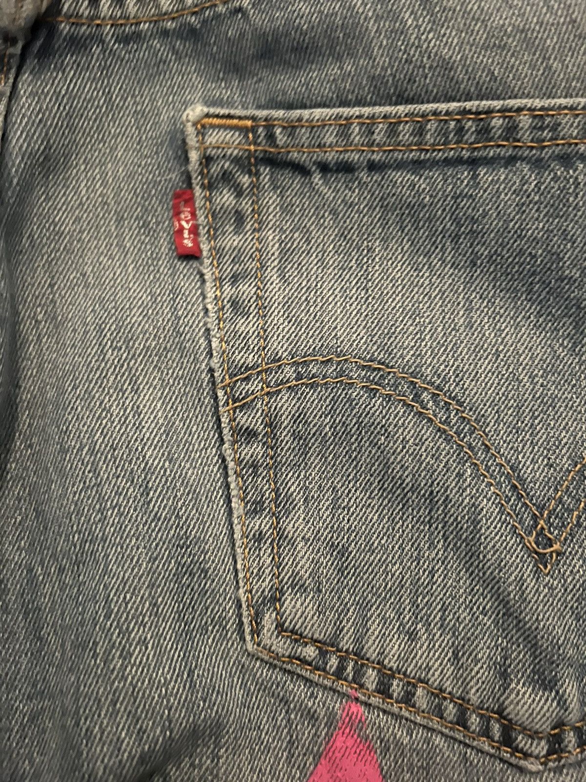 Sp5der Spider Worldwide 5STAR VINTAGE DENIM- Levi 501’s Size US 32 / EU 48 - 4 Thumbnail