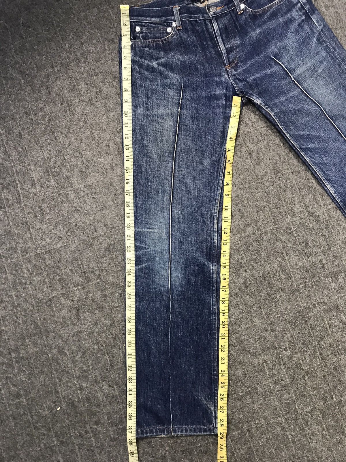 A.P.C. APC Rue De Fleurs Paris Denim Pants Fits Size 30 Size 29" - 11 Thumbnail