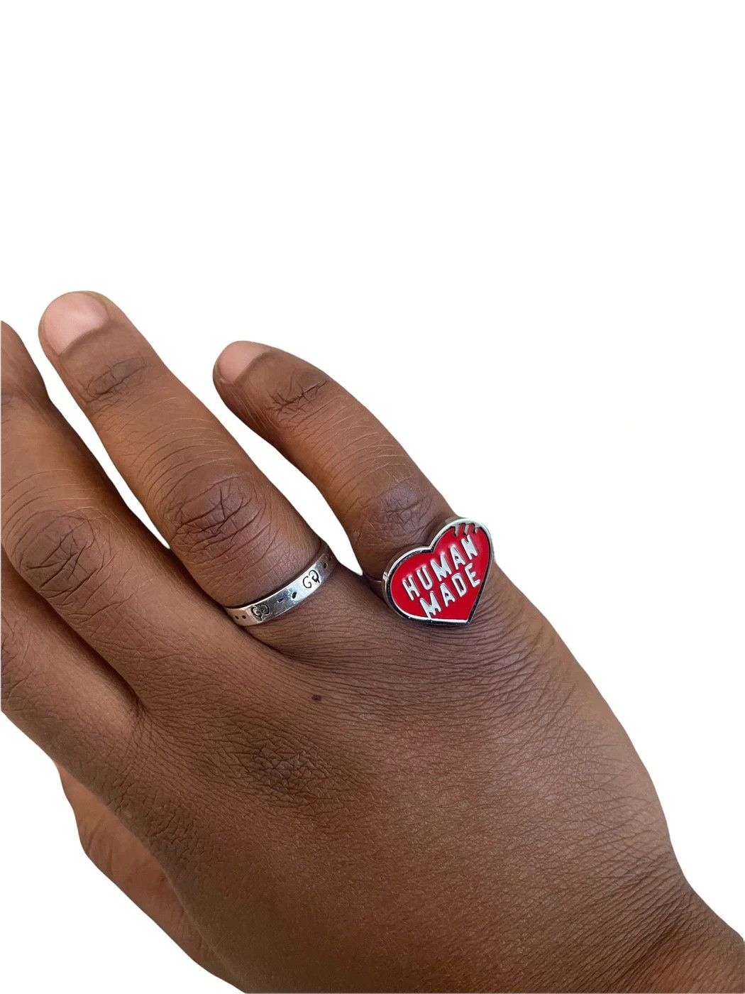 Human Made Human Made Japan Heart Logo Ring Size ONE SIZE - 2 Thumbnail
