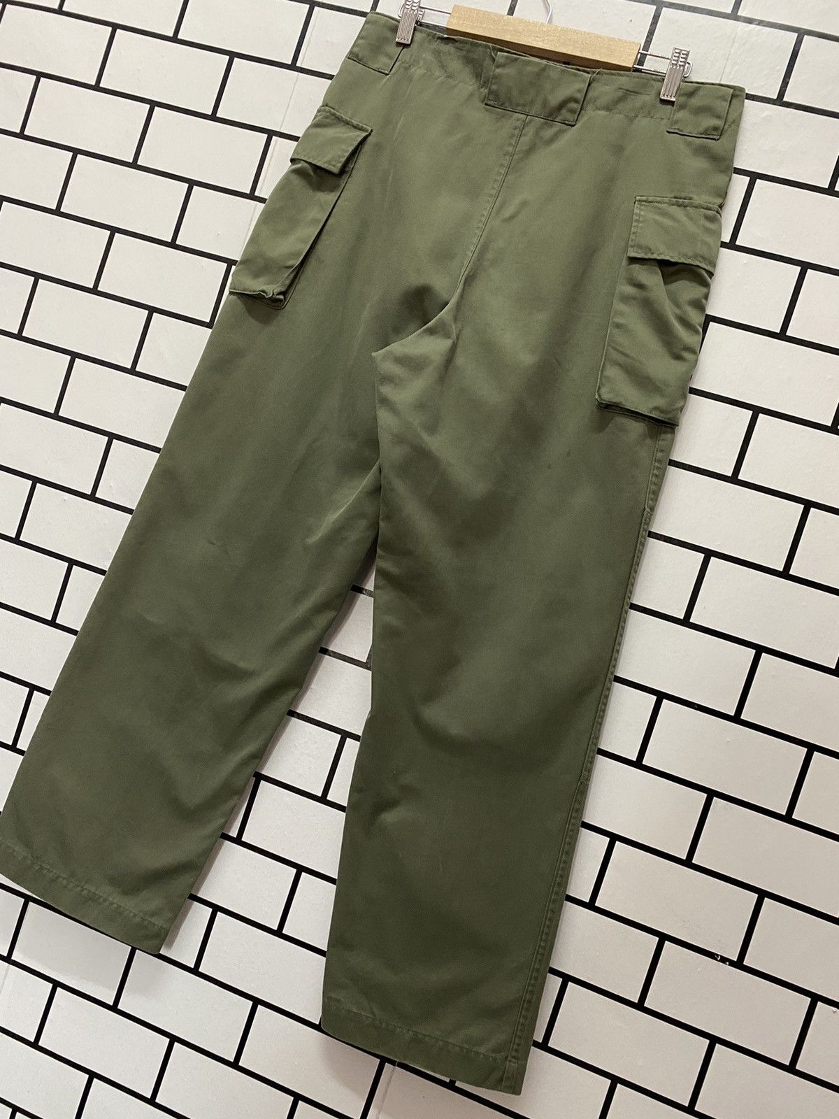 Vintage Vintage Military Cargo Combat Monkey Pants Size US 32 / EU 48 - 8 Thumbnail