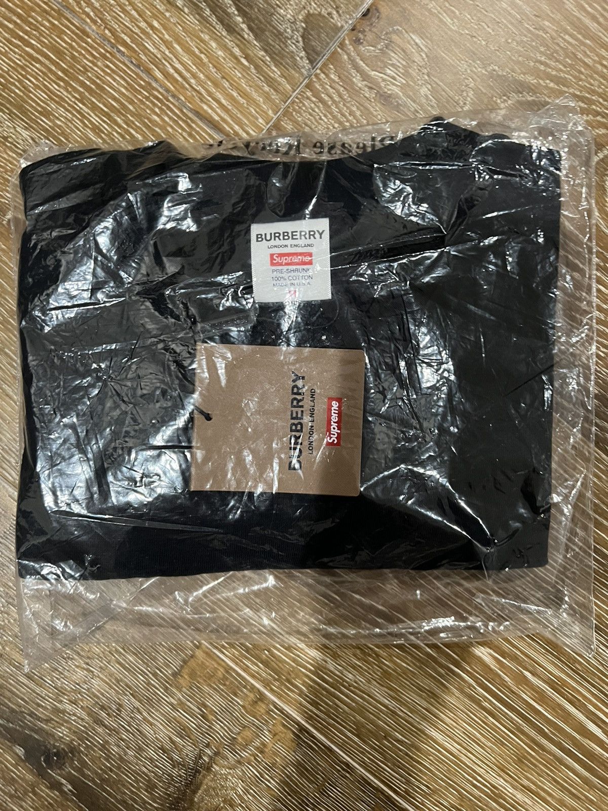 Supreme Burberry Box Logo Tee Supreme Burberry Box Logo Tee