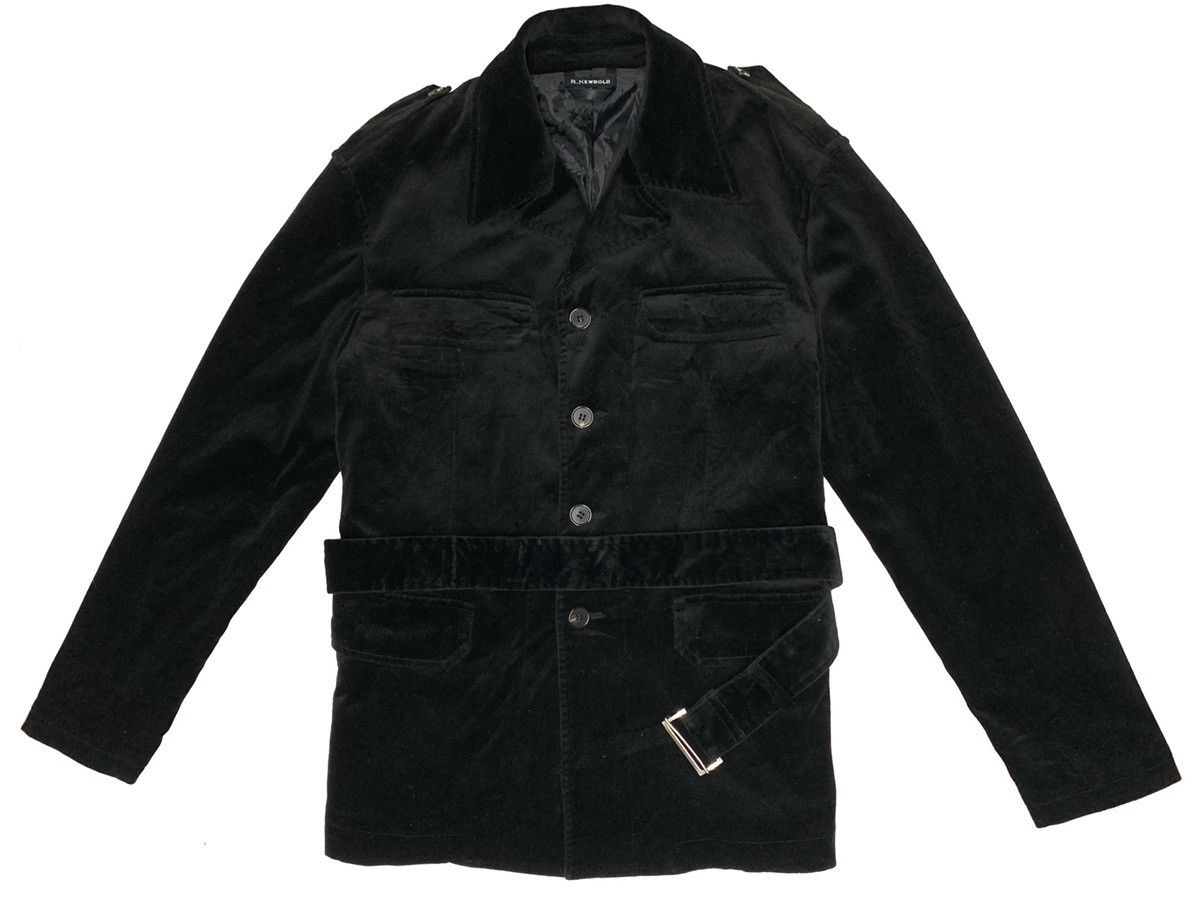 Paul Smith × R.Newbold Paul Smith R.Newbold Shearling Velvet Black Jacket Size US S / EU 44-46 / 1 - 1 Thumbnail