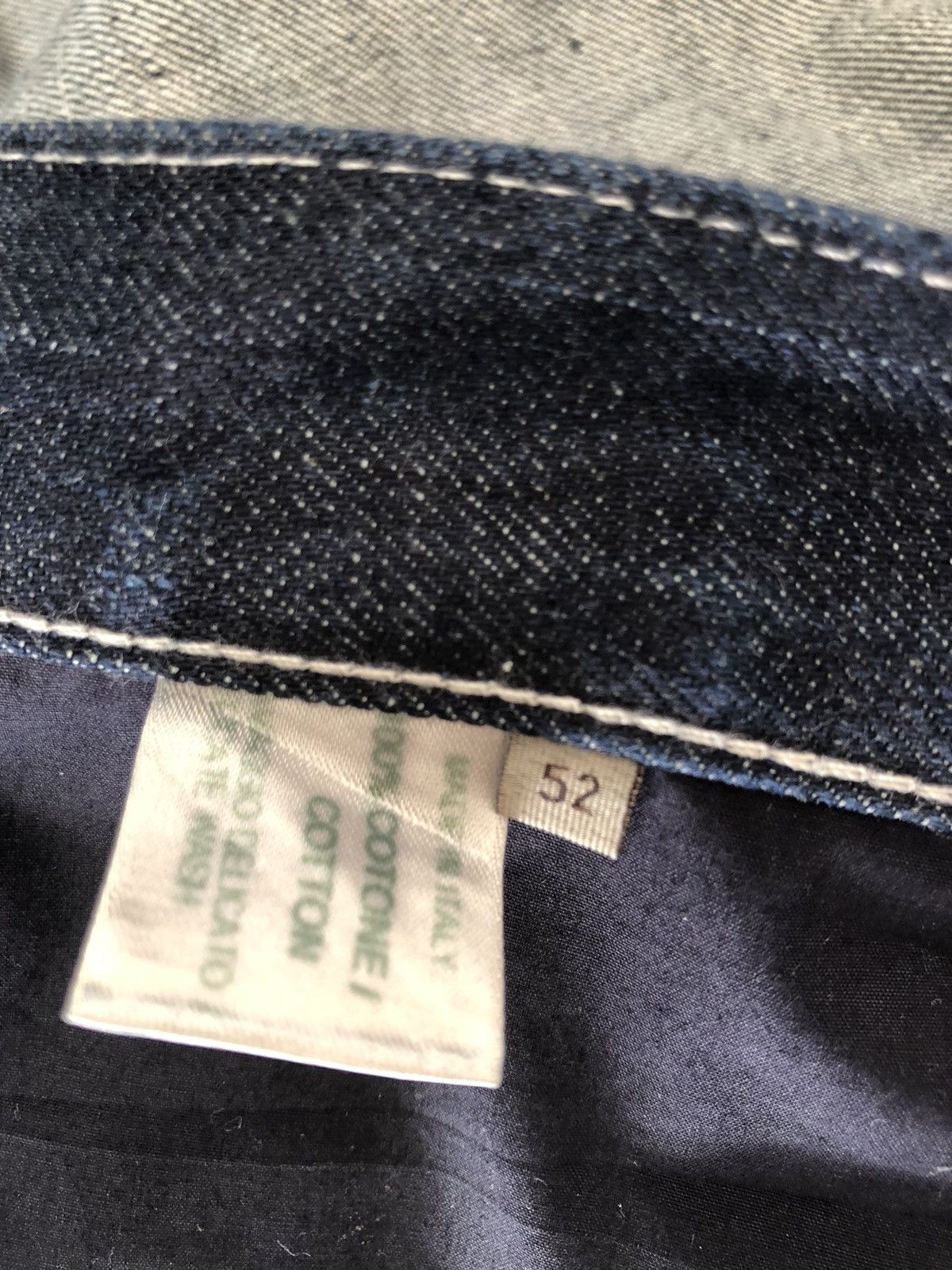 Bottega Veneta The Iconic Bottega Veneta Made in Italy Waxed Denim Jeans Size US 36 / EU 52 - 25 Thumbnail